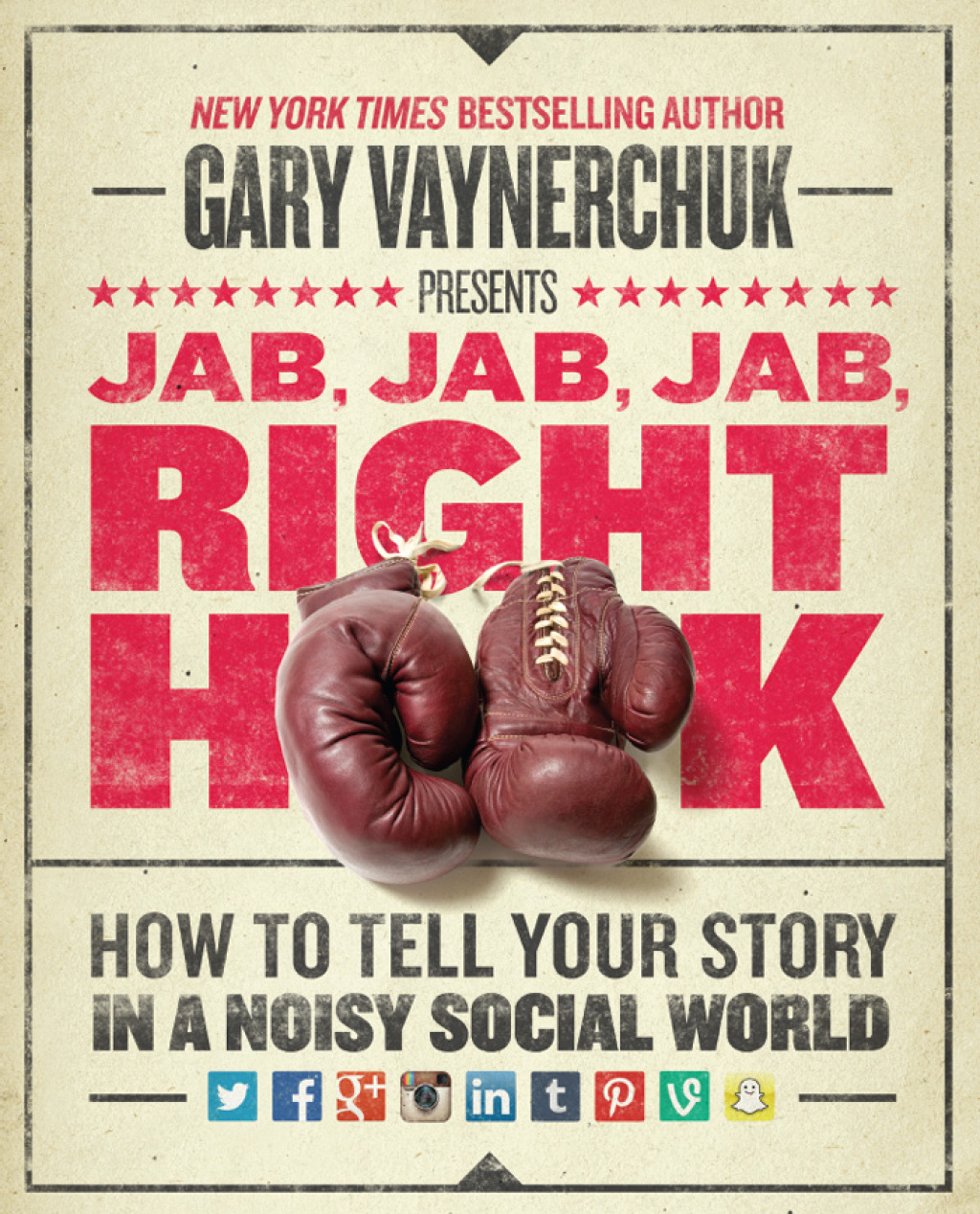 Jab, Jab, Jab, Right Hook How to Tell Your Story in a Noisy Social World - (PDF/EPUB Version)