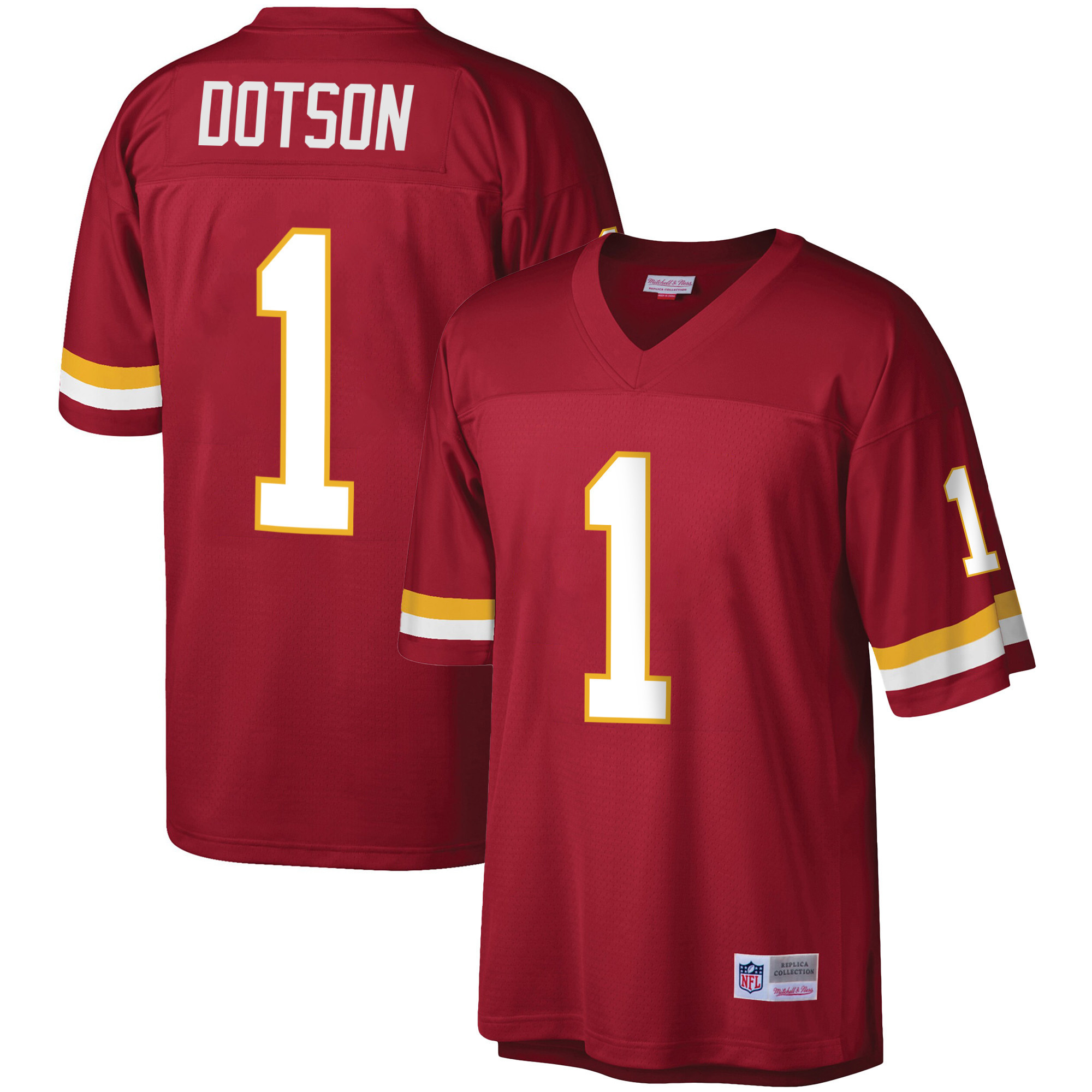 Jahan Dotson Men's Washington Commanders Big & Tall Legacy Burgundy Jersey - All Stitched