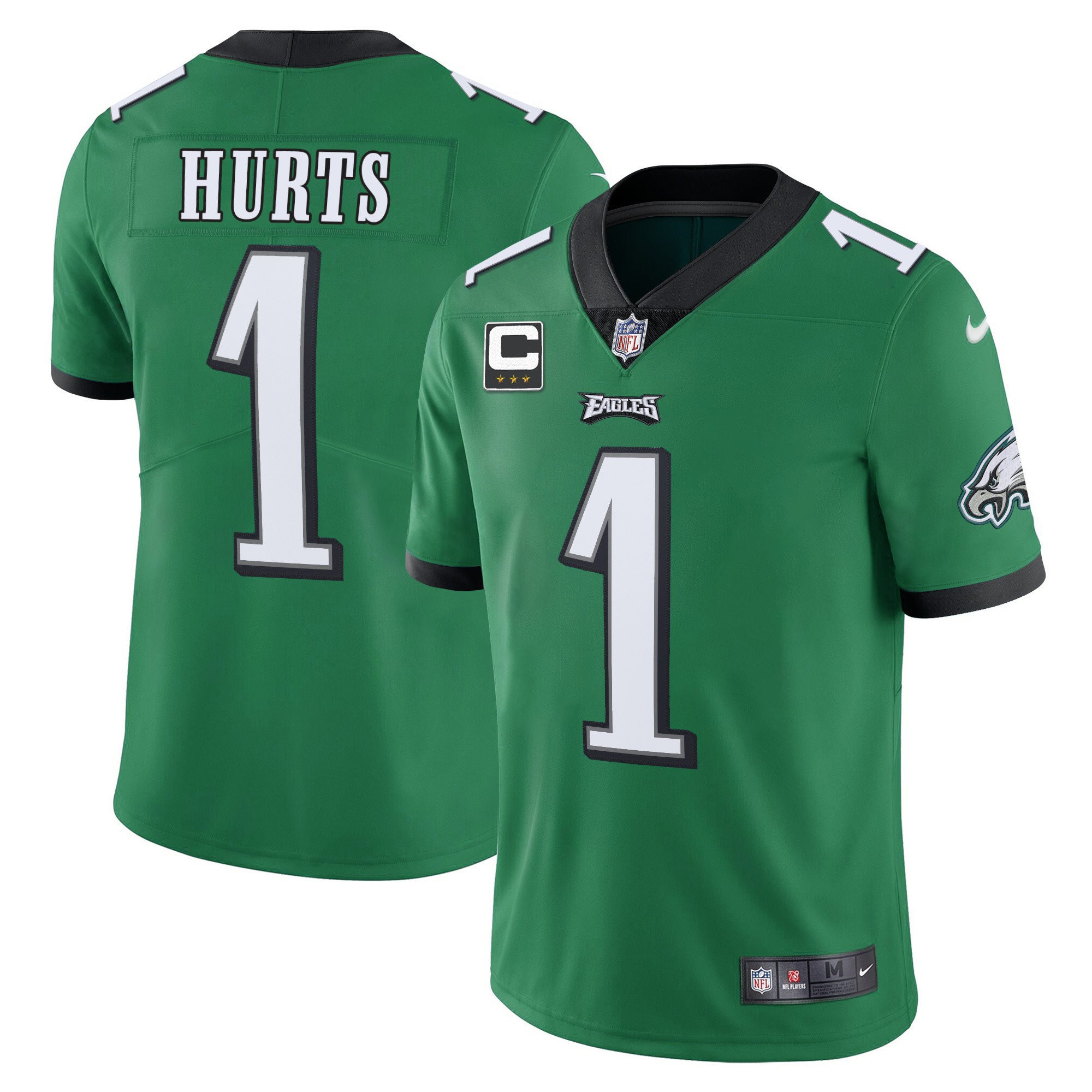 Jalen Hurts Men's Philadelphia Eagles Kelly Green Limited Kelly Jersey - All Stitched
