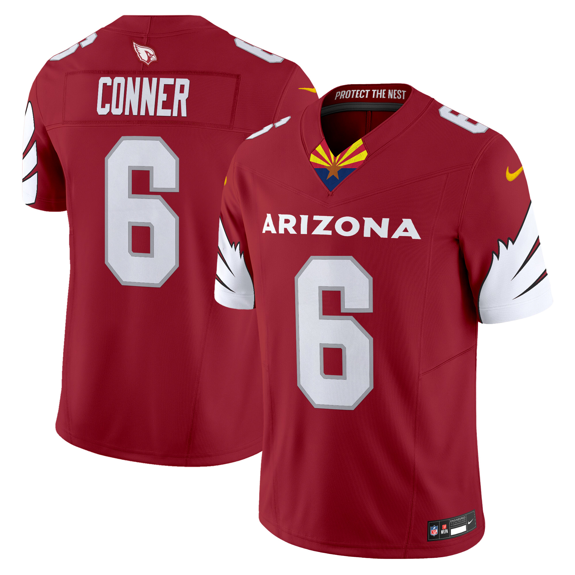 James Conner Men's Arizona Cardinals 2024 Special Vapor Limited Red Jersey - All Stitched
