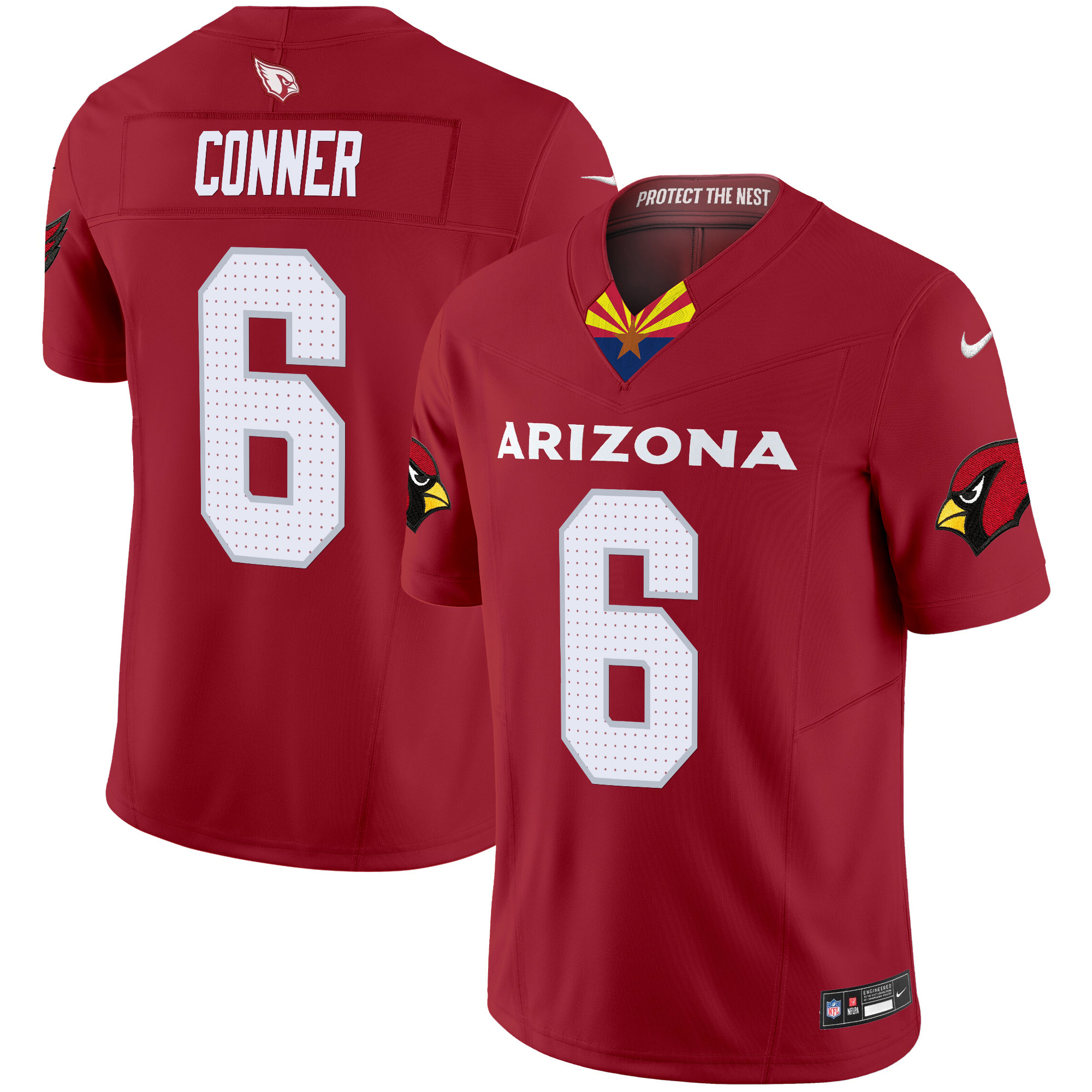 James Conner Men's Arizona Cardinals 2024 Special Vapor Limited Red Jersey - All Stitched