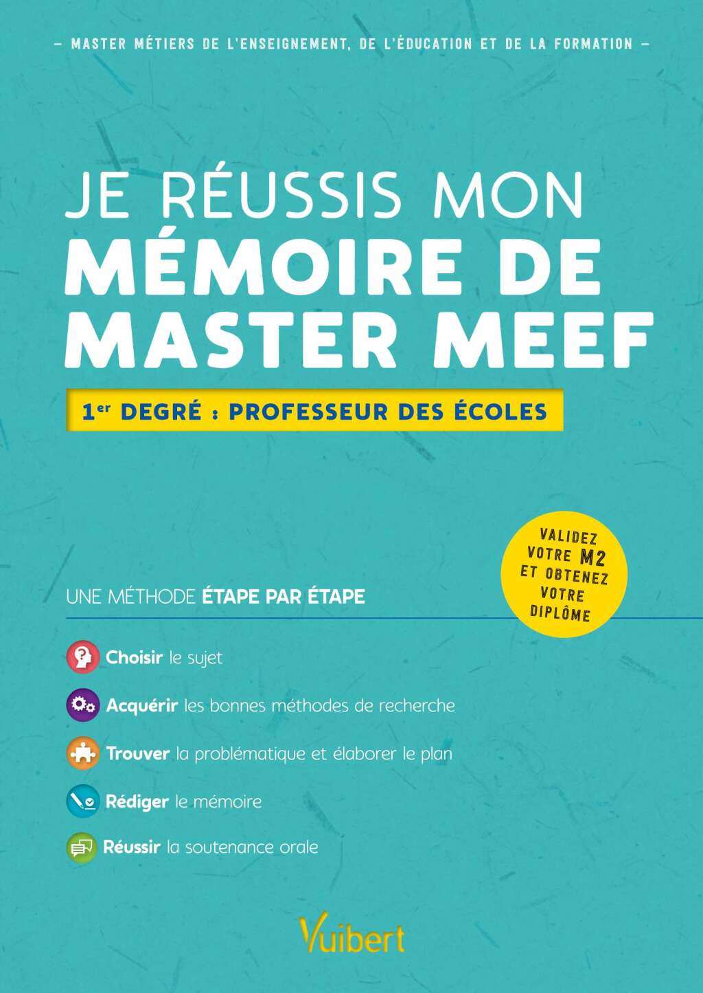 Je rÃ©ussis mon mÃ©moire de Master MEEF : 1er degrÃ© - Professeur des Ã©coles Mention 1er degrÃ© : professeur des Ã©coles 1st Edition - (PDF/EPUB Version)