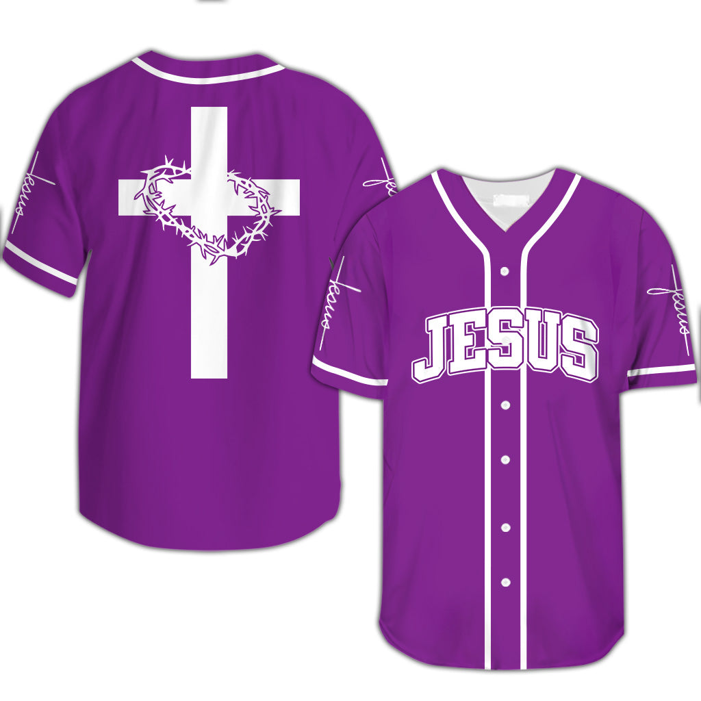 Jesus I Just Love Him So Much Baseball Jersey