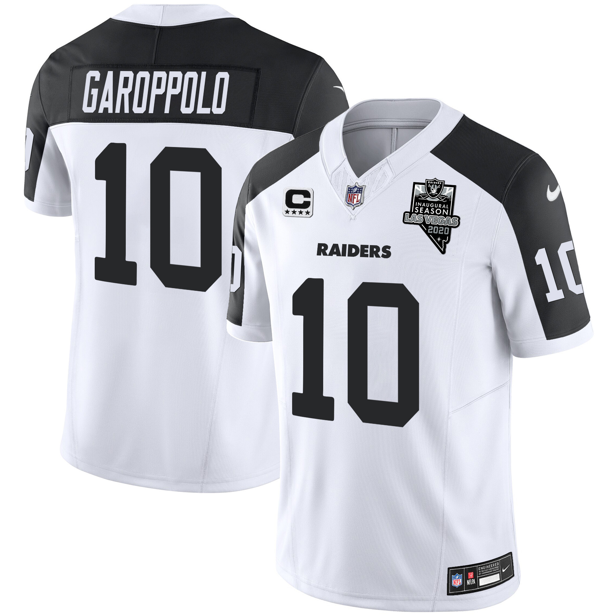 Jimmy Garoppolo Men's Las Vegas Raiders Vapor Limited Inverted Jersey - All Stitched