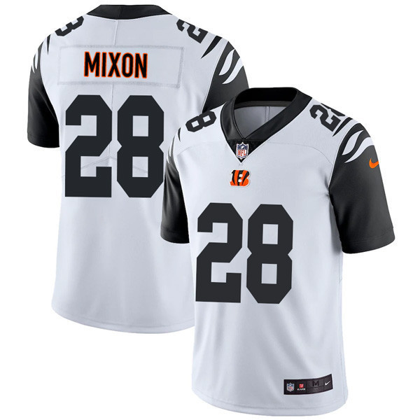 Joe Mixon Youth's Cincinnati Bengals Player Vapor Limited Color Rush Jersey - All Stitched