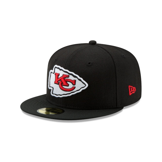 Kansas City Chiefs Black 59FIFTY Fitted