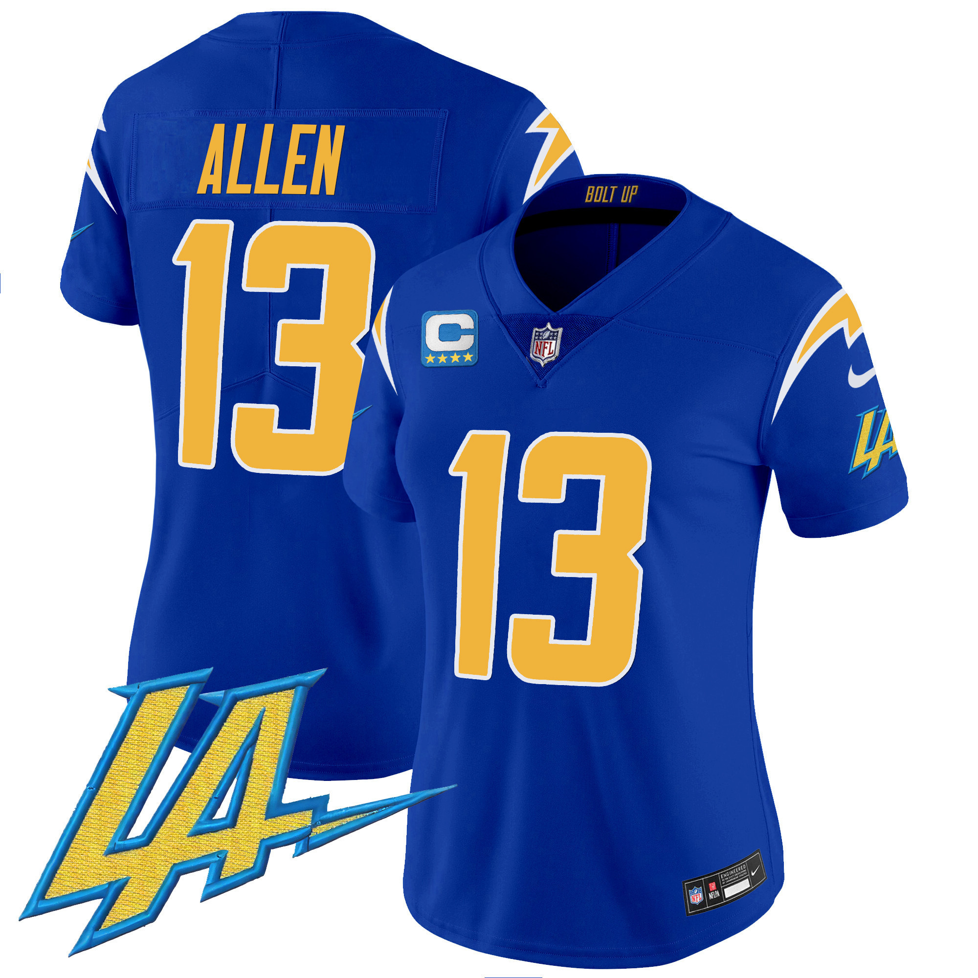 Keenan Allen Women's Los Angeles Chargers Vapor Limited Royal Jersey - All Stitched