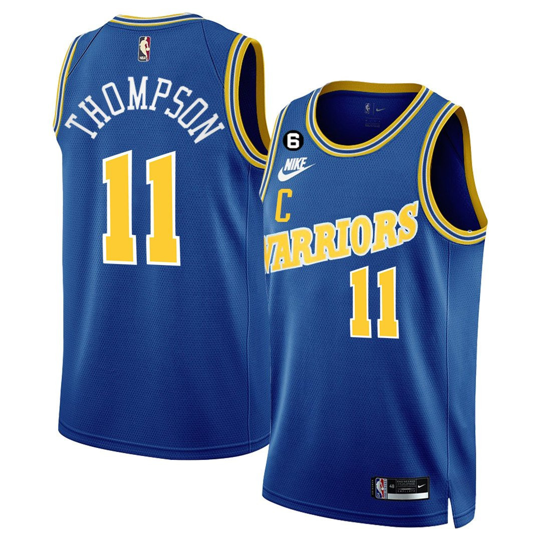 Klay Thompson Men's Golden State Warriors 2022/23 Classic Jersey Collection - All Stitched