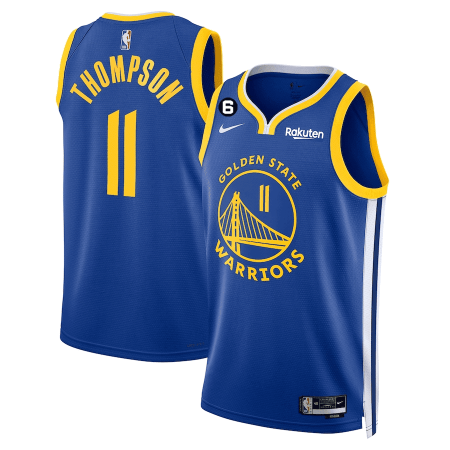 Klay Thompson Men's Golden State Warriors 2022/23 Icon Jersey Collection - All Stitched