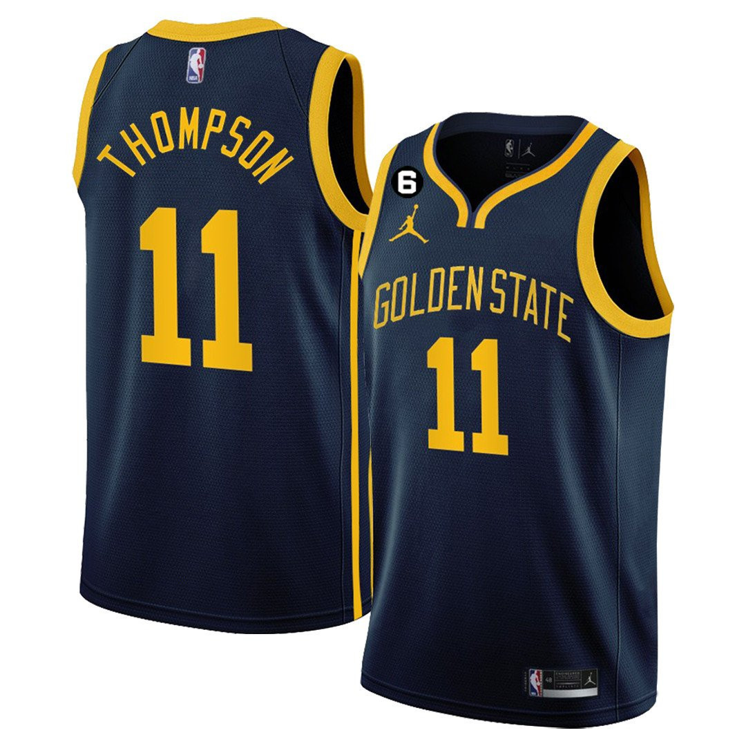 Klay Thompson Men's Golden State Warriors 2022/23 Statement Jersey Collection - All Stitched