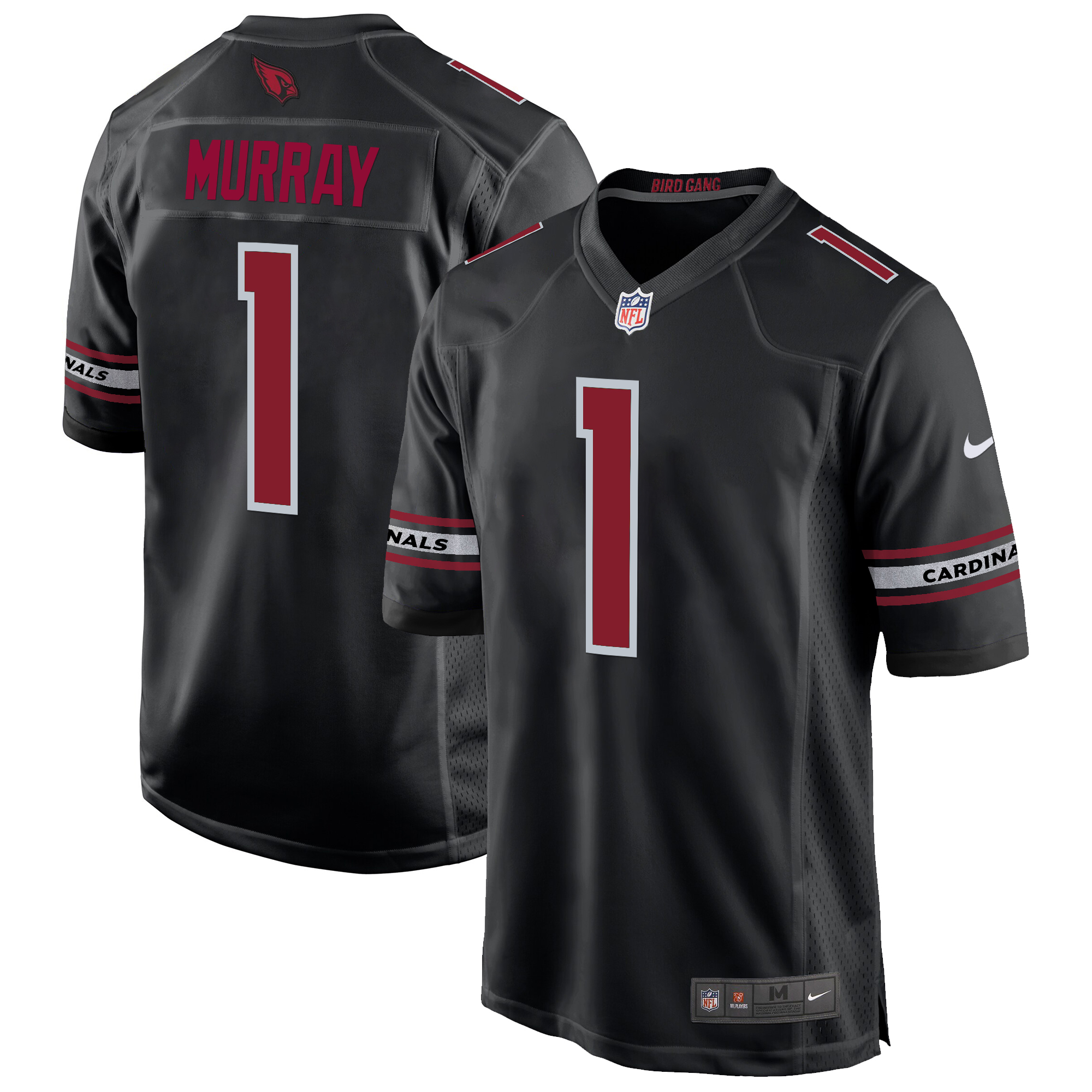 Kyler Murray Men's Arizona Cardinals 2024 Game Black Jersey - All Stitched
