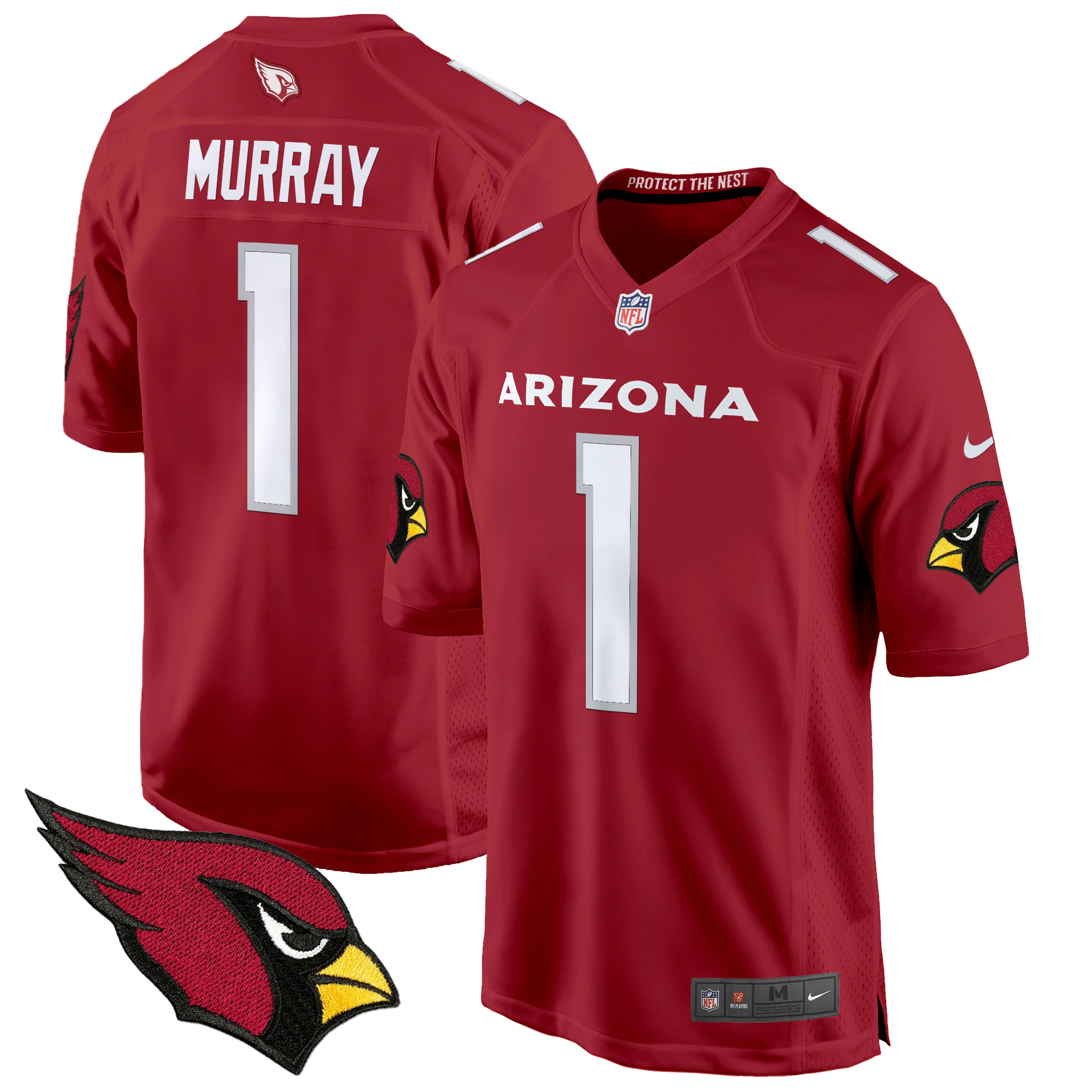 Kyler Murray Men's Arizona Cardinals 2024 Game Red Jersey - All Stitched