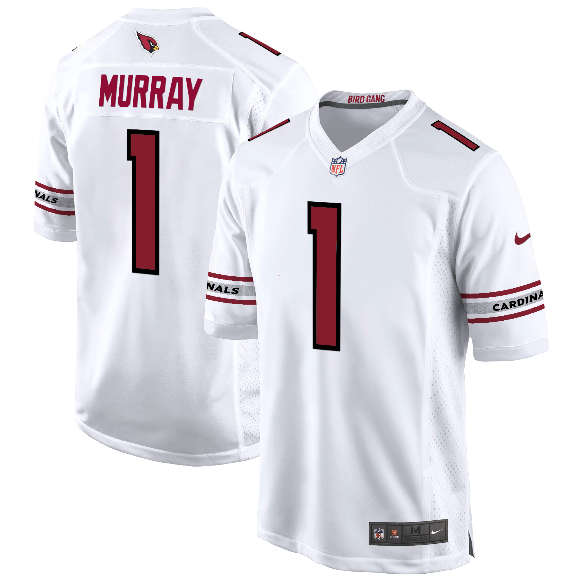Kyler Murray Men's Arizona Cardinals 2024 Game White Jersey - All Stitched
