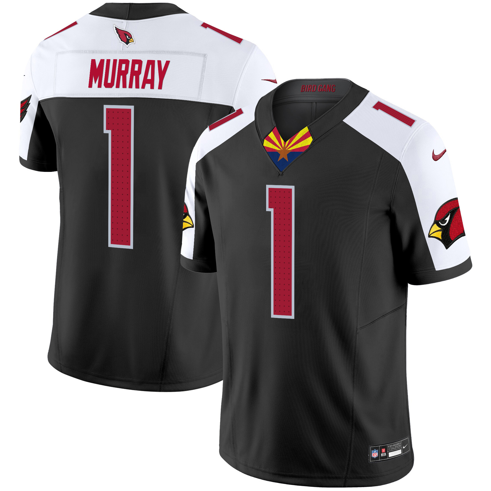 Kyler Murray Men's Arizona Cardinals 2024 Special Vapor Limited Black Alternate Jersey - All Stitched