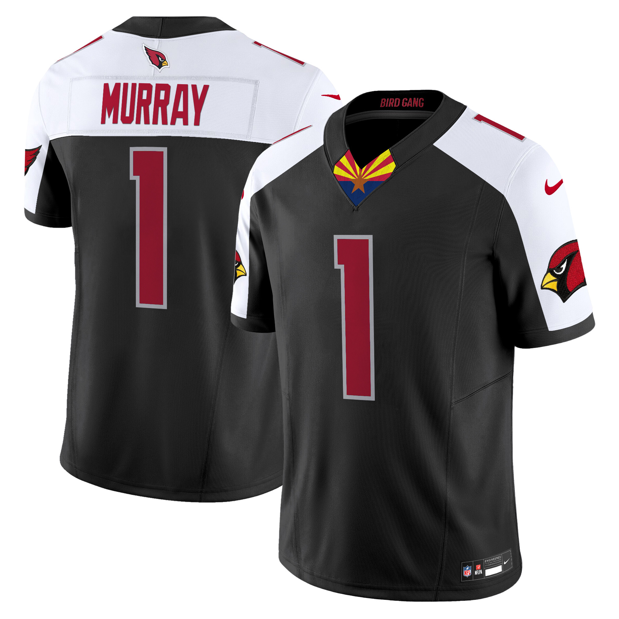 Kyler Murray Men's Arizona Cardinals 2024 Special Vapor Limited Black Alternate Jersey - All Stitched