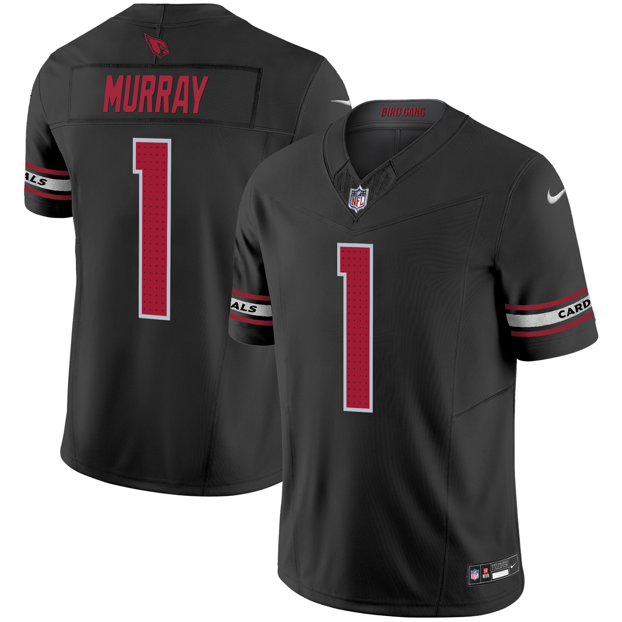 Kyler Murray Men's Arizona Cardinals 2024 Vapor Limited Black Jersey - All Stitched