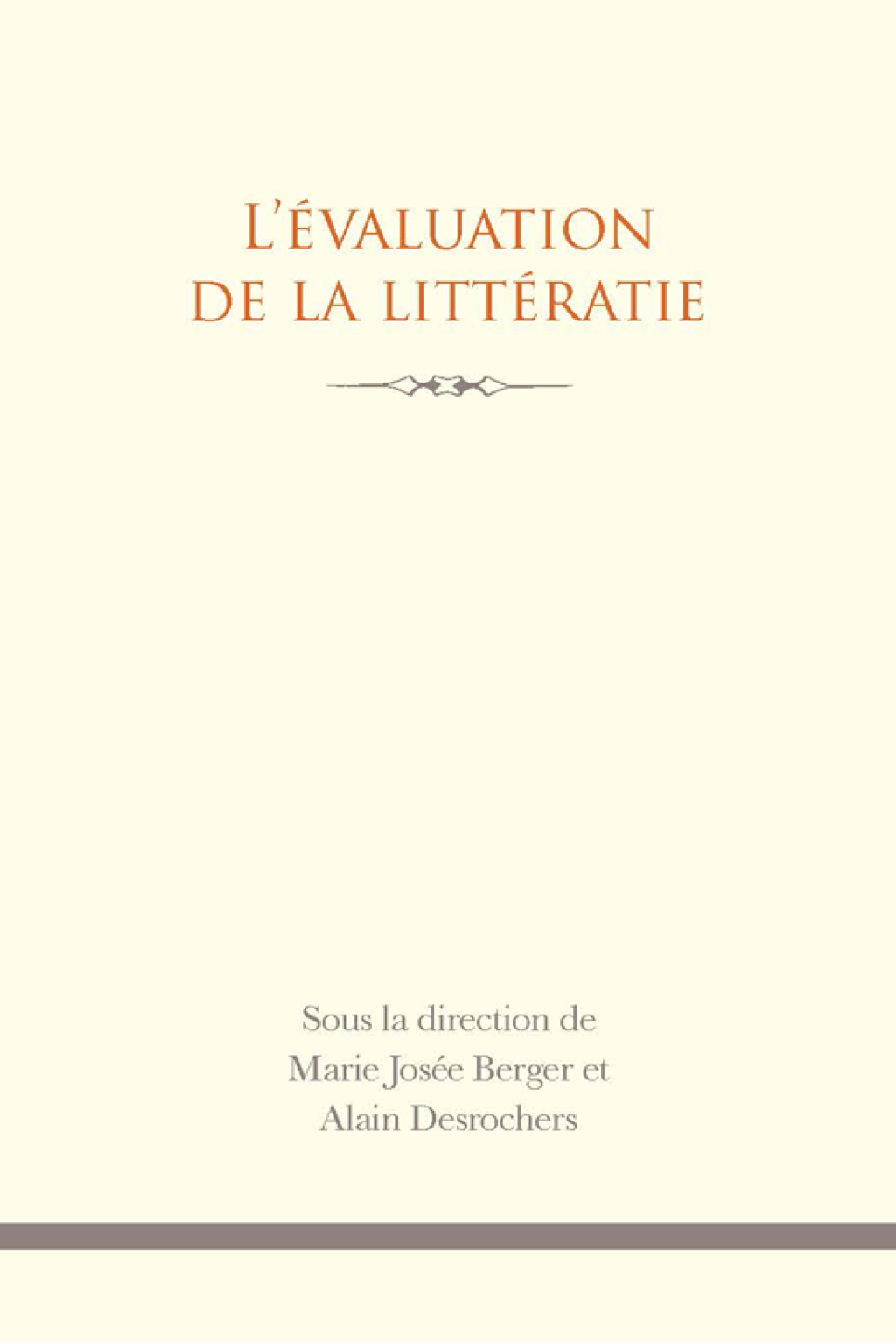 Lâ€™ Ã‰valuation de la littÃ©ratie - (PDF/EPUB Version)