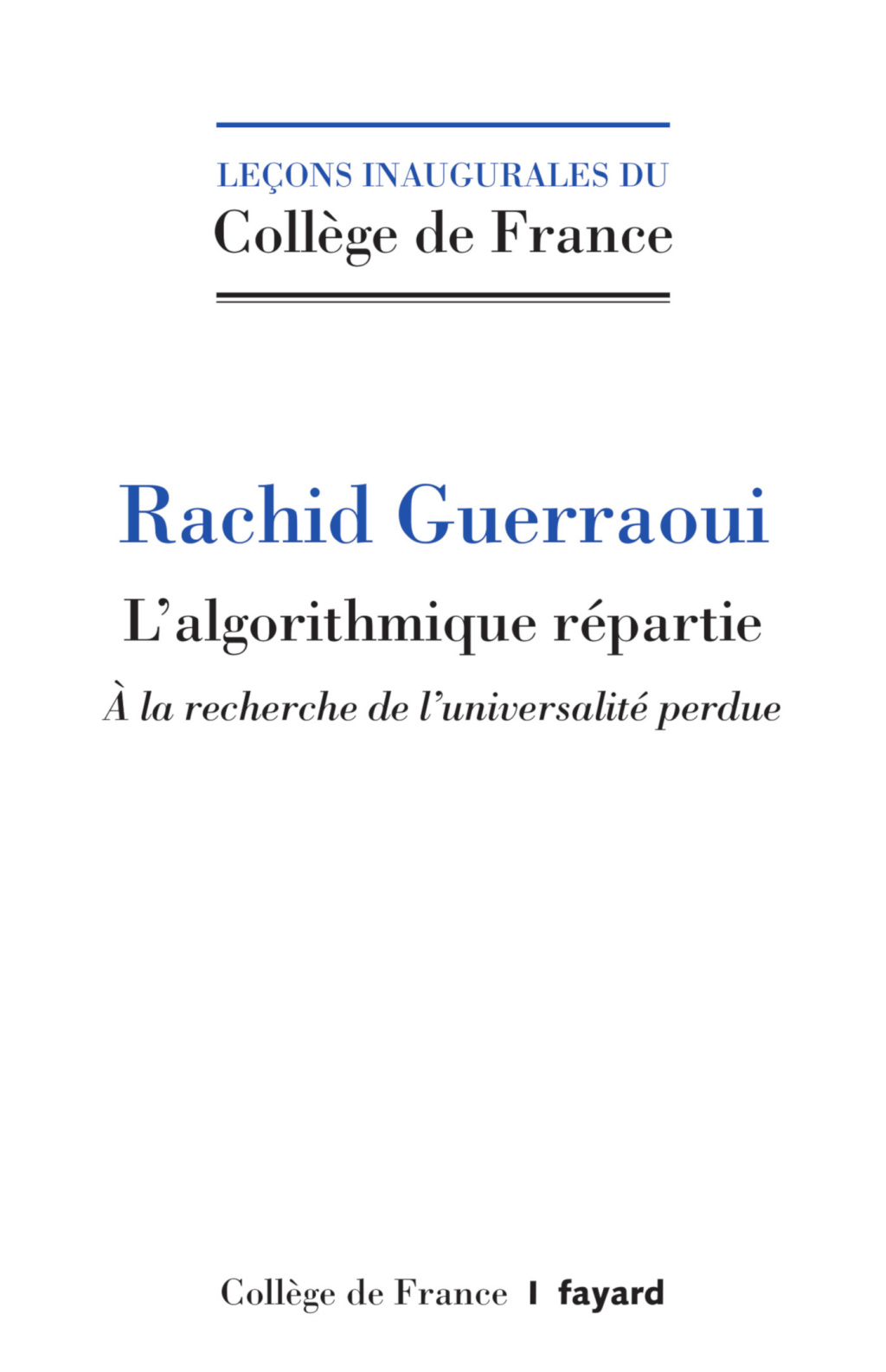 L'algorithmique rÃ©partie A la recherche de l'universalitÃ© perdue - (PDF/EPUB Version)