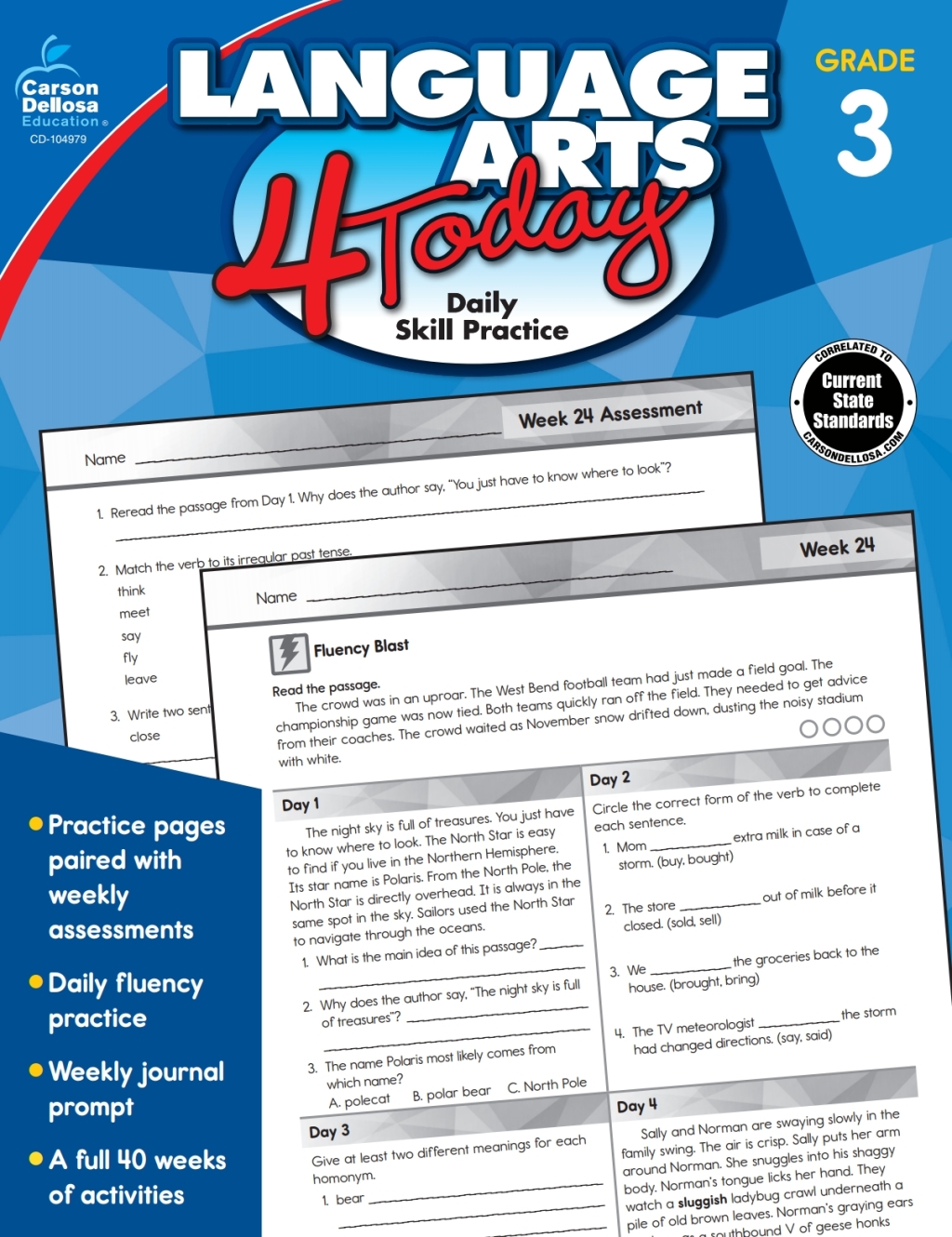 Language Arts 4 Today, Grade 3 - (PDF/EPUB Version)
