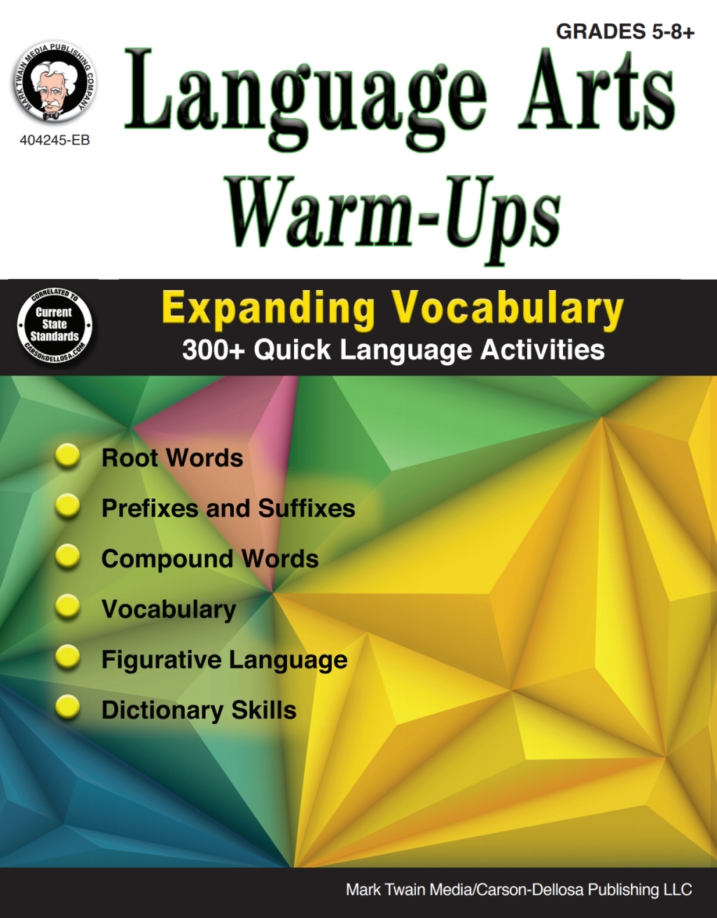 Language Arts Warm-Ups, Grades 5 - 8 Expanding Vocabulary - (PDF/EPUB Version)