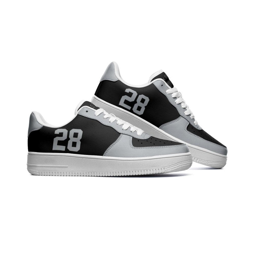 Las Vegas Raiders Flag Design Fan Shoes