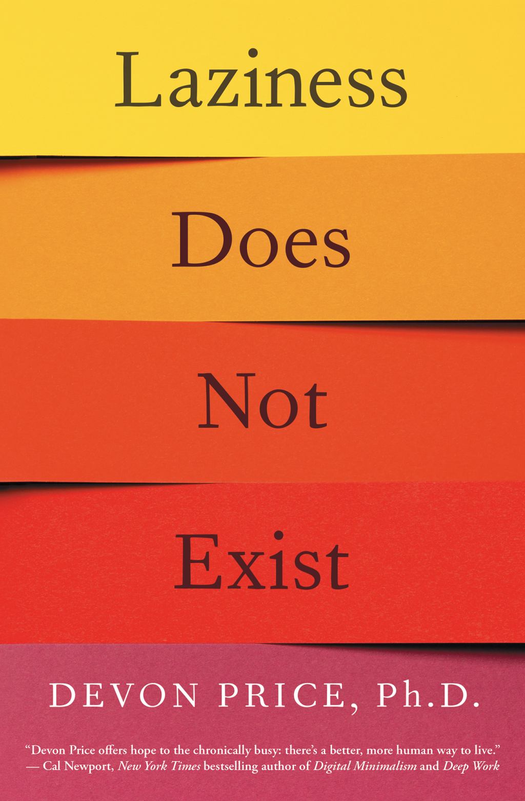 Laziness Does Not Exist - (PDF/EPUB Version)