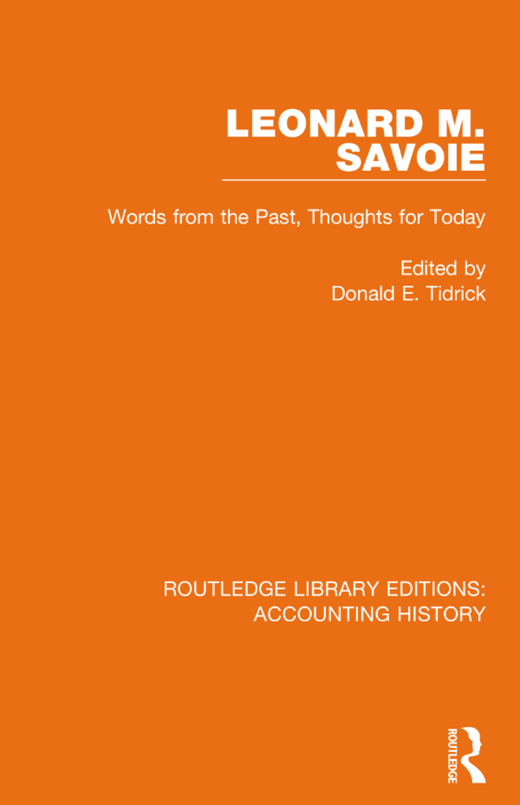 Leonard M. Savoie Words from the Past, Thoughts for Today 1st Edition - (PDF/EPUB Version)