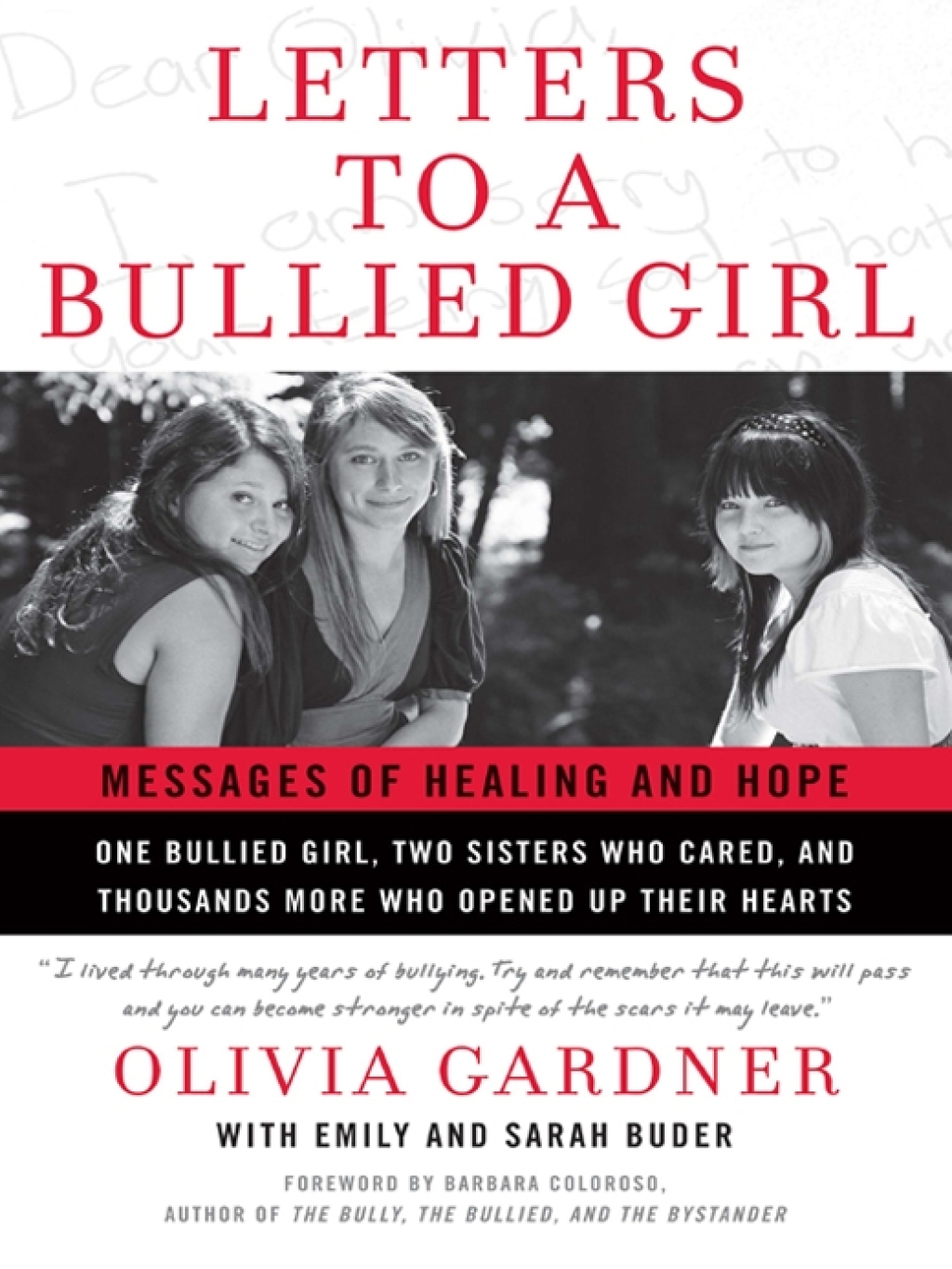 Letters to a Bullied Girl Messages of Healing and Hope - (PDF/EPUB Version)