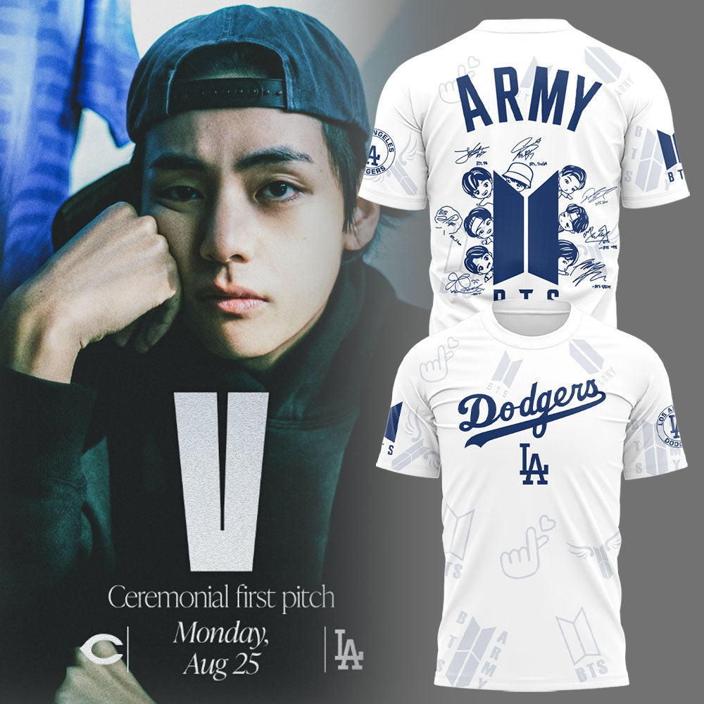 Limited Editon LA Dodgers x Army T-shirt