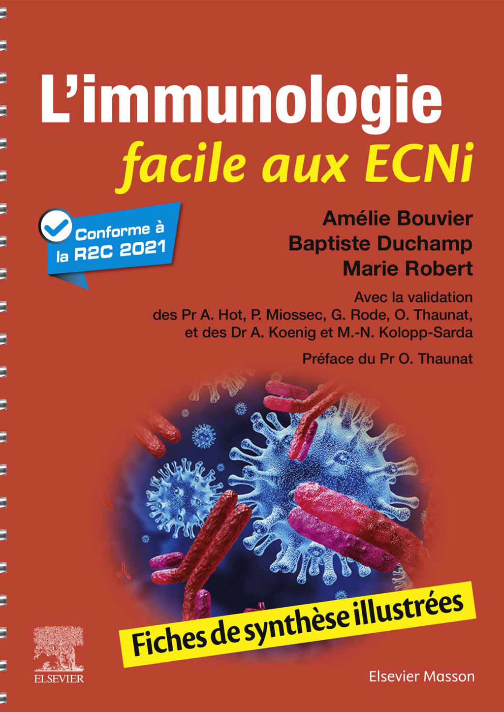 L'immunologie facile aux ECNi Fiches de synthÃ¨se illustrÃ©es - (PDF/EPUB Version)