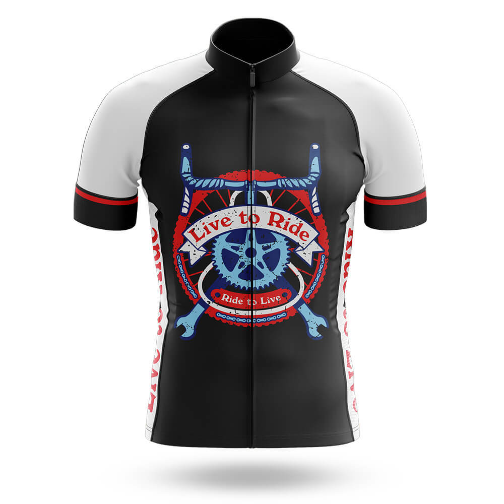 Live To Ride - Men's Cycling Jersey Only