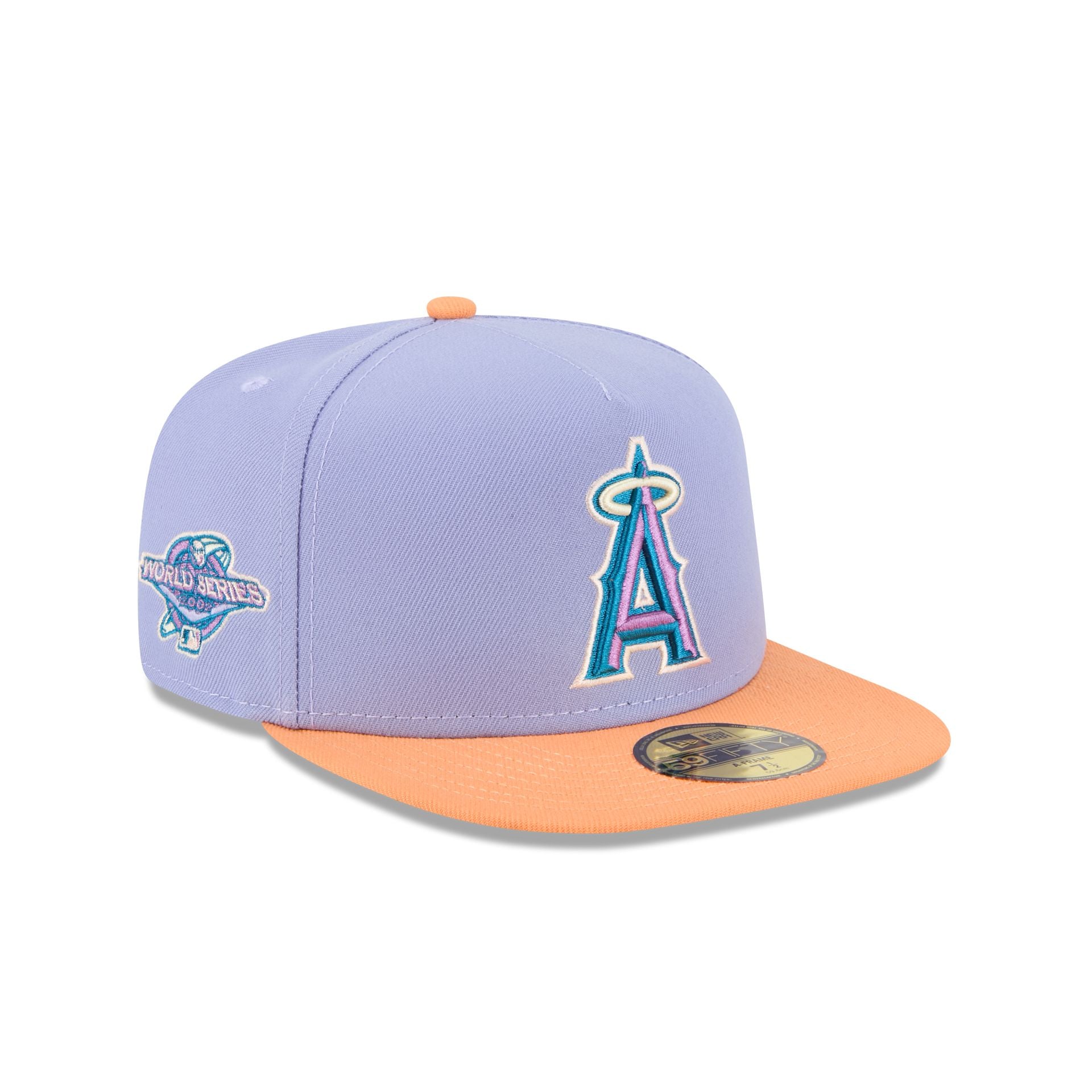 Los Angeles Angels Lavender 59FIFTY A-Frame Fitted