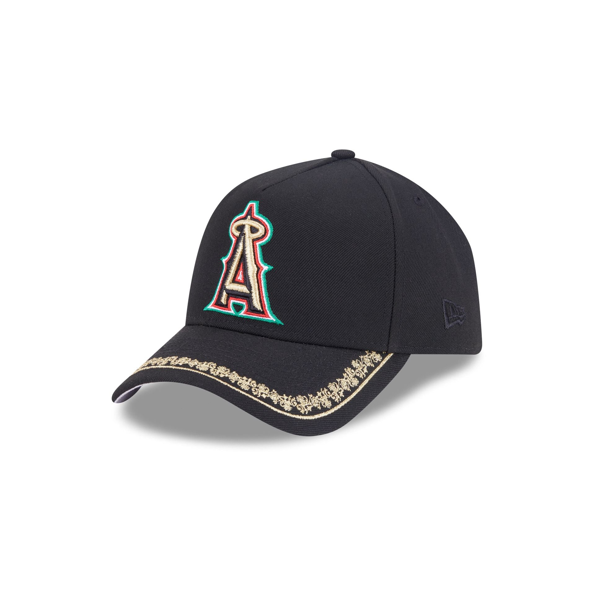 Los Angeles Angels Ornate Visor 9FORTY A-Frame Snapback