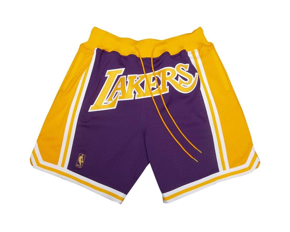 Los Angeles Lakers Shorts Purple - Basketball Shorts Store