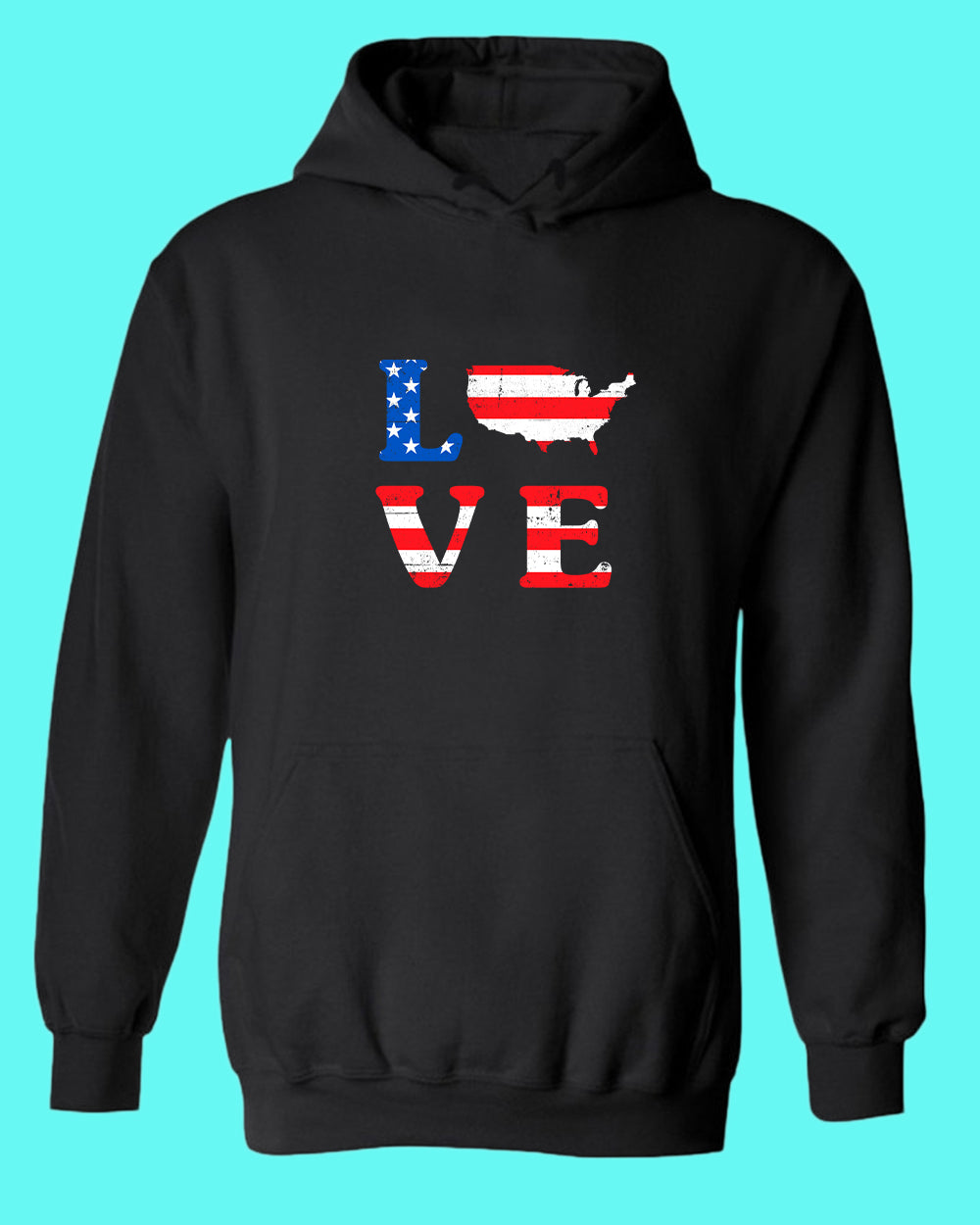 Love America hoodie