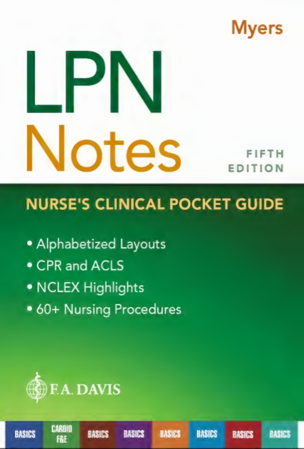 LPN Notes Nurse's Clinical Pocket Guide 5th Edition - (PDF/EPUB Version)