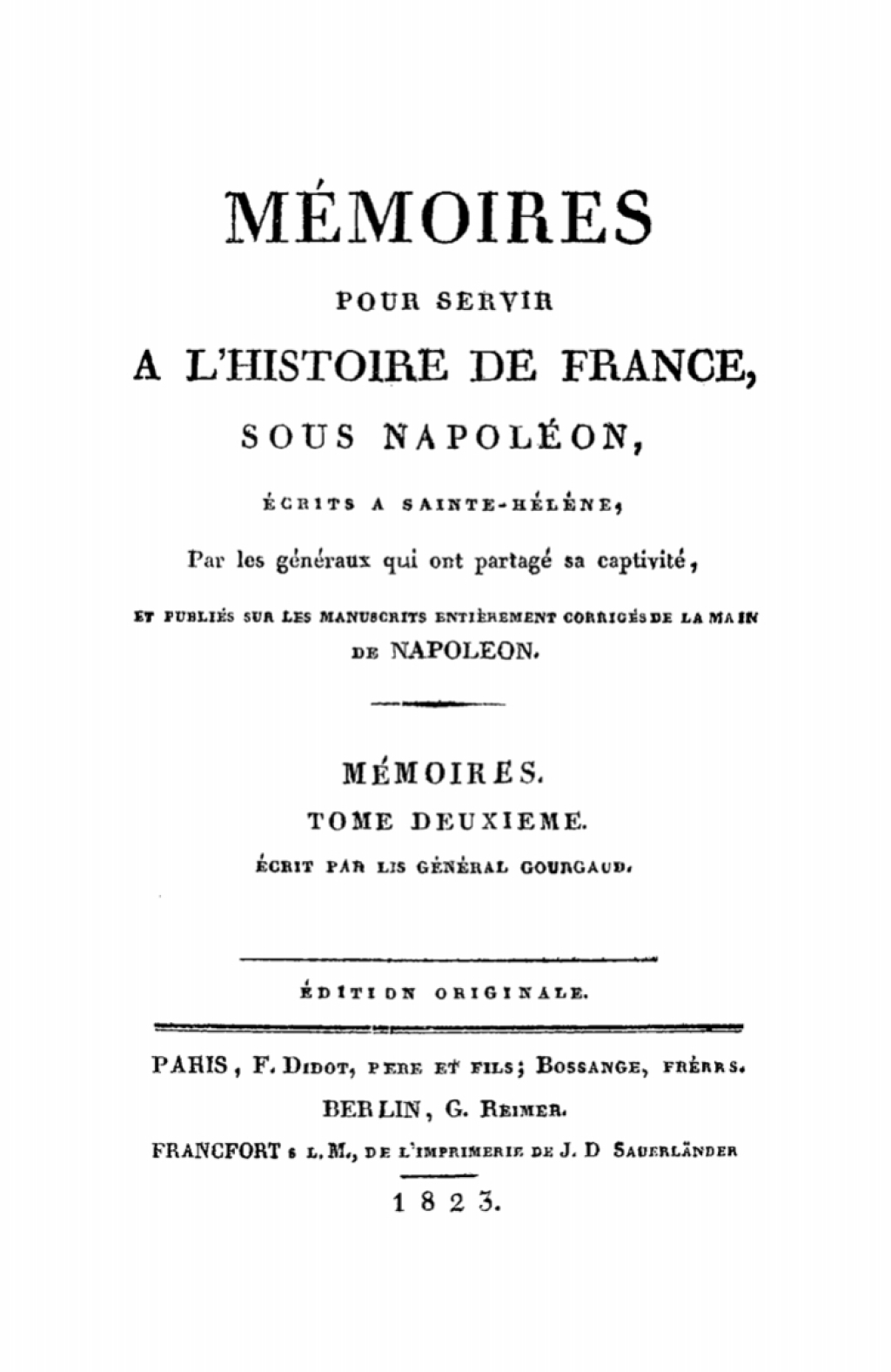 MÃ©moires 1st Edition â€“ PDF/EPUB Version Downloadable