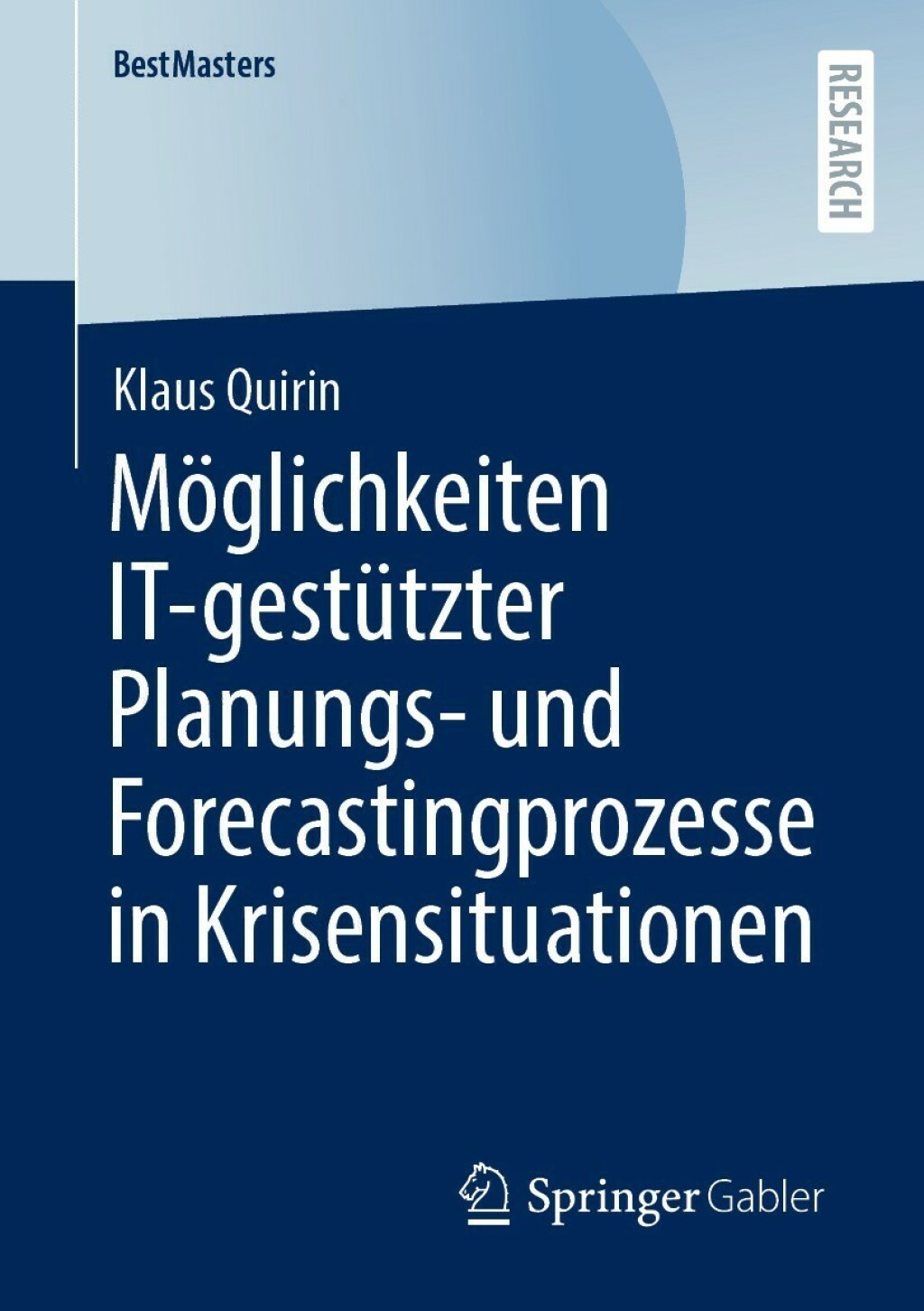 MÃ¶glichkeiten IT-gestÃ¼tzter Planungs- und Forecastingprozesse in Krisensituationen  â€“ PDF/EPUB Version Downloadable