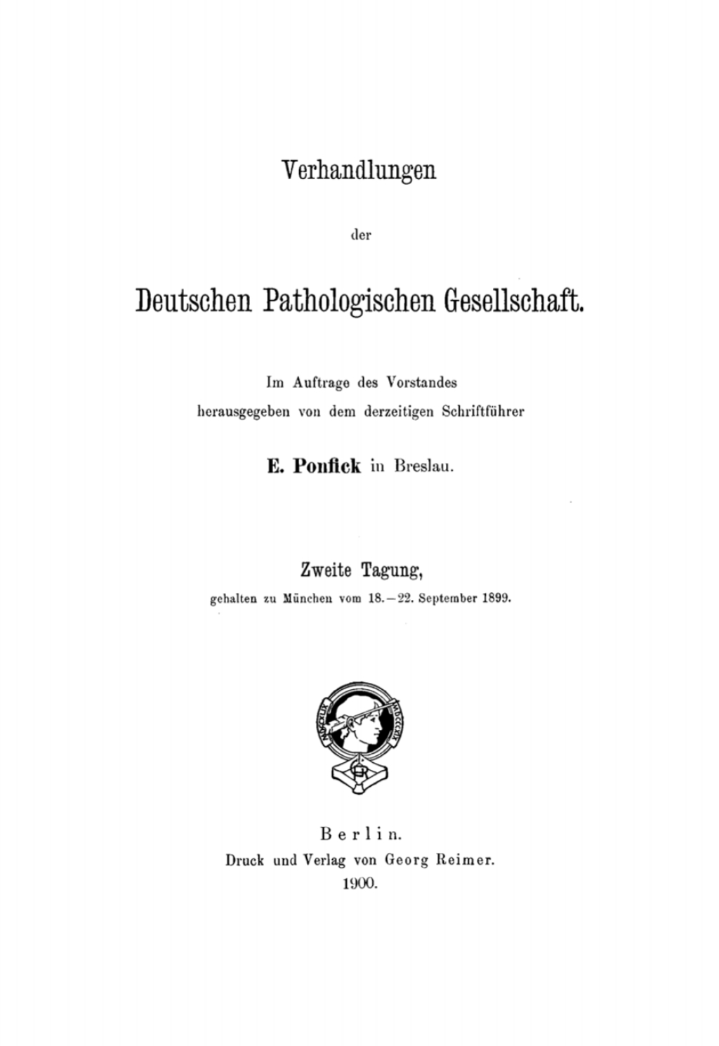 MÃ¼nchen vom 18.â€“22. September 1899 1st Edition â€“ PDF/EPUB Version Downloadable