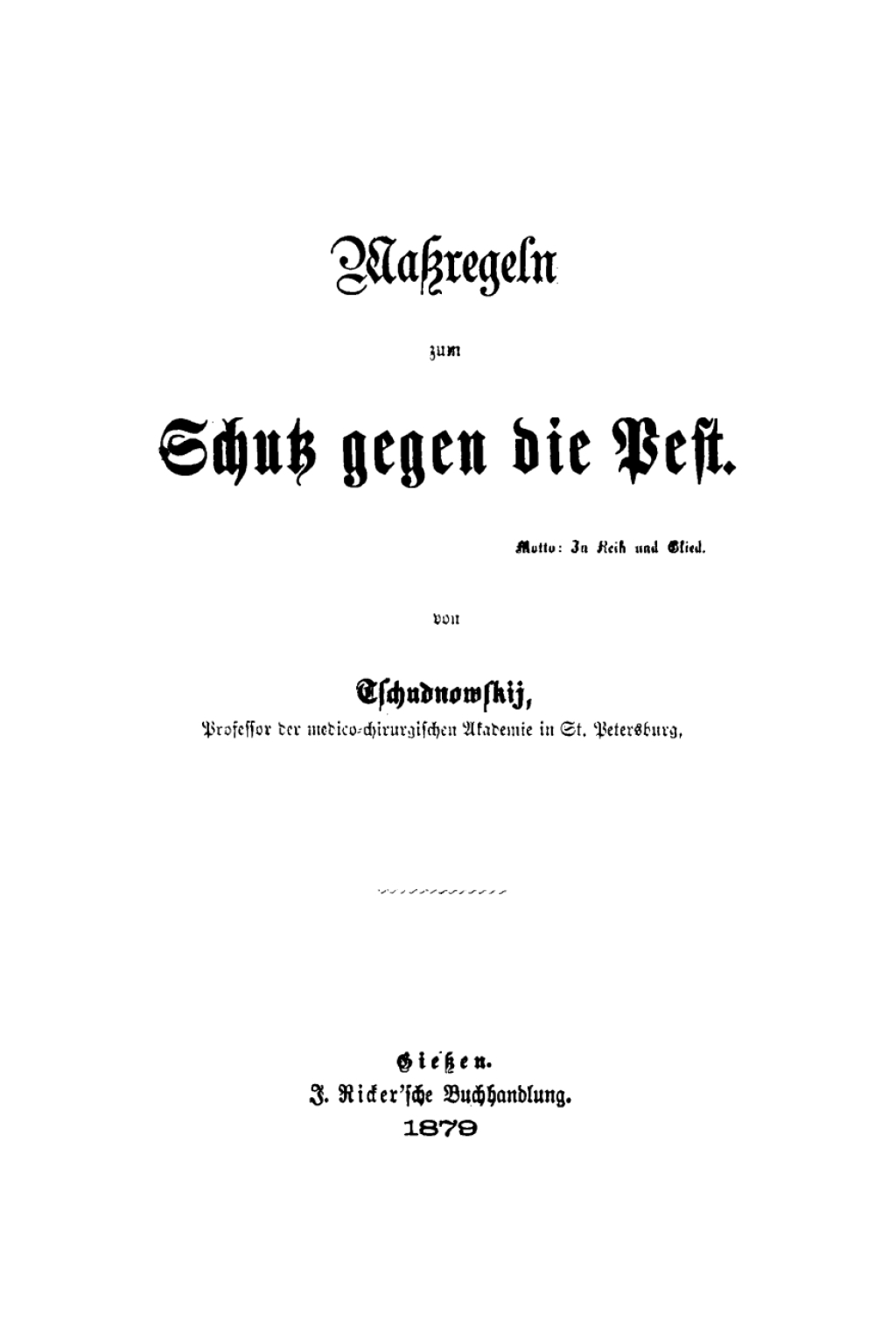 MaÃŸregeln zum Schutz gegen die Pest 1st Edition â€“ PDF/EPUB Version Downloadable