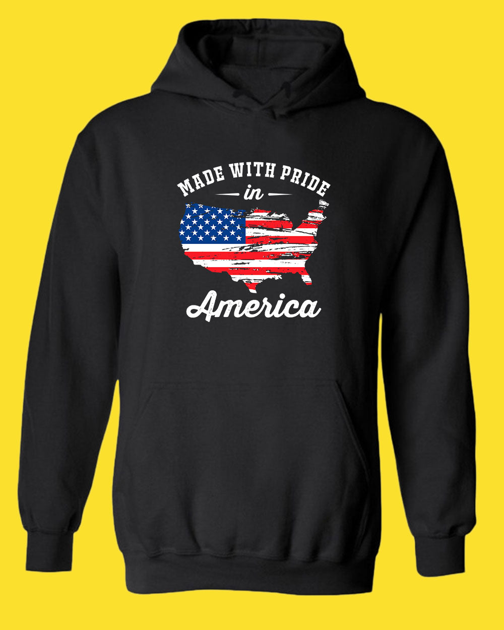 Made With Pride In America hoodie USA Flag hoodie