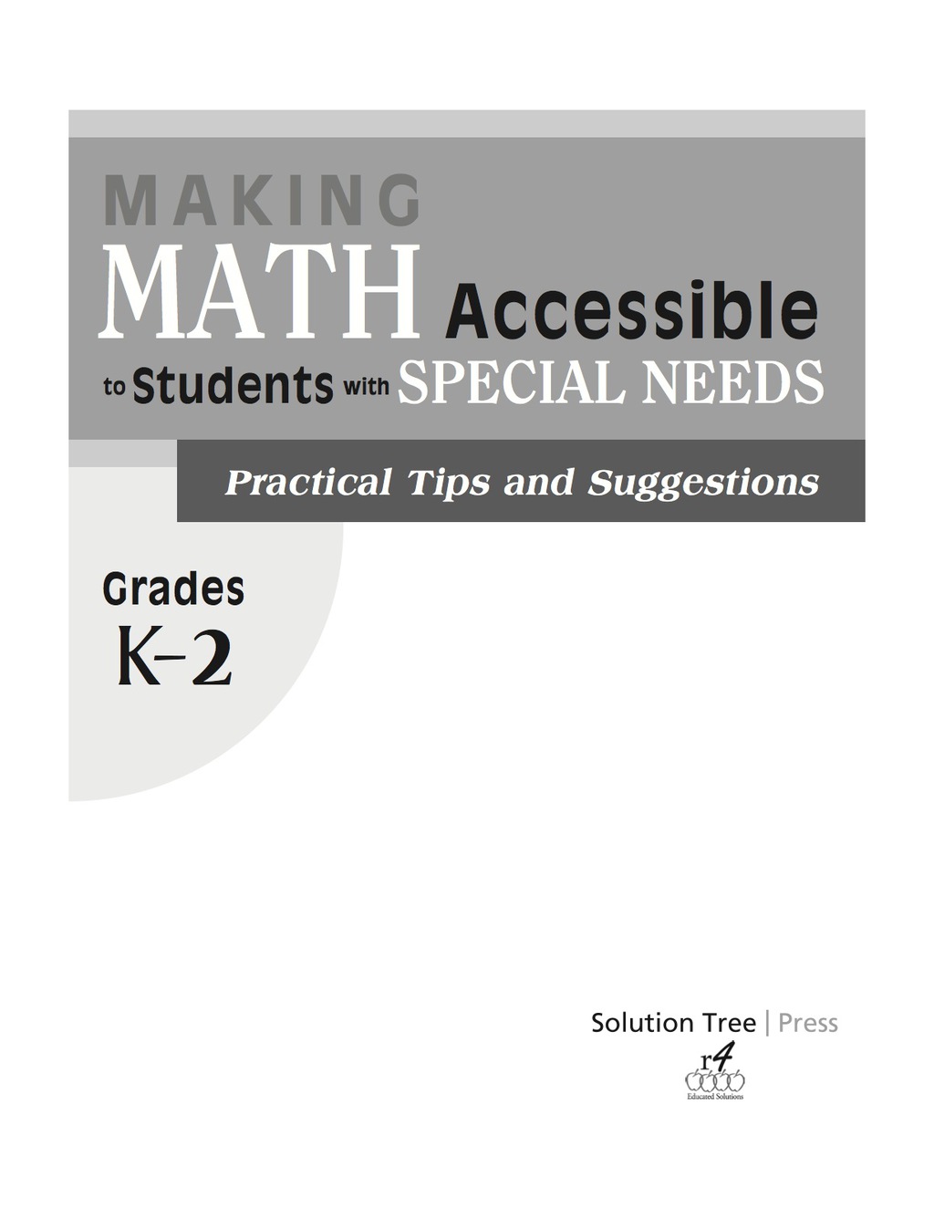 Making Math Accessible to Students With Special Needs (Grades K2) 1st Edition - (PDF/EPUB Version)