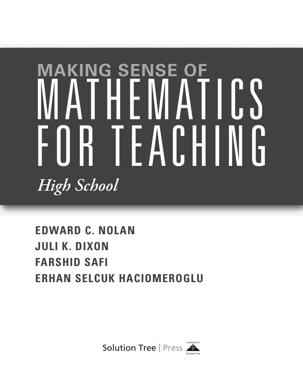Making Sense of Mathematics for Teaching High School Understanding How to Use Functions 1st Edition - (PDF/EPUB Version)