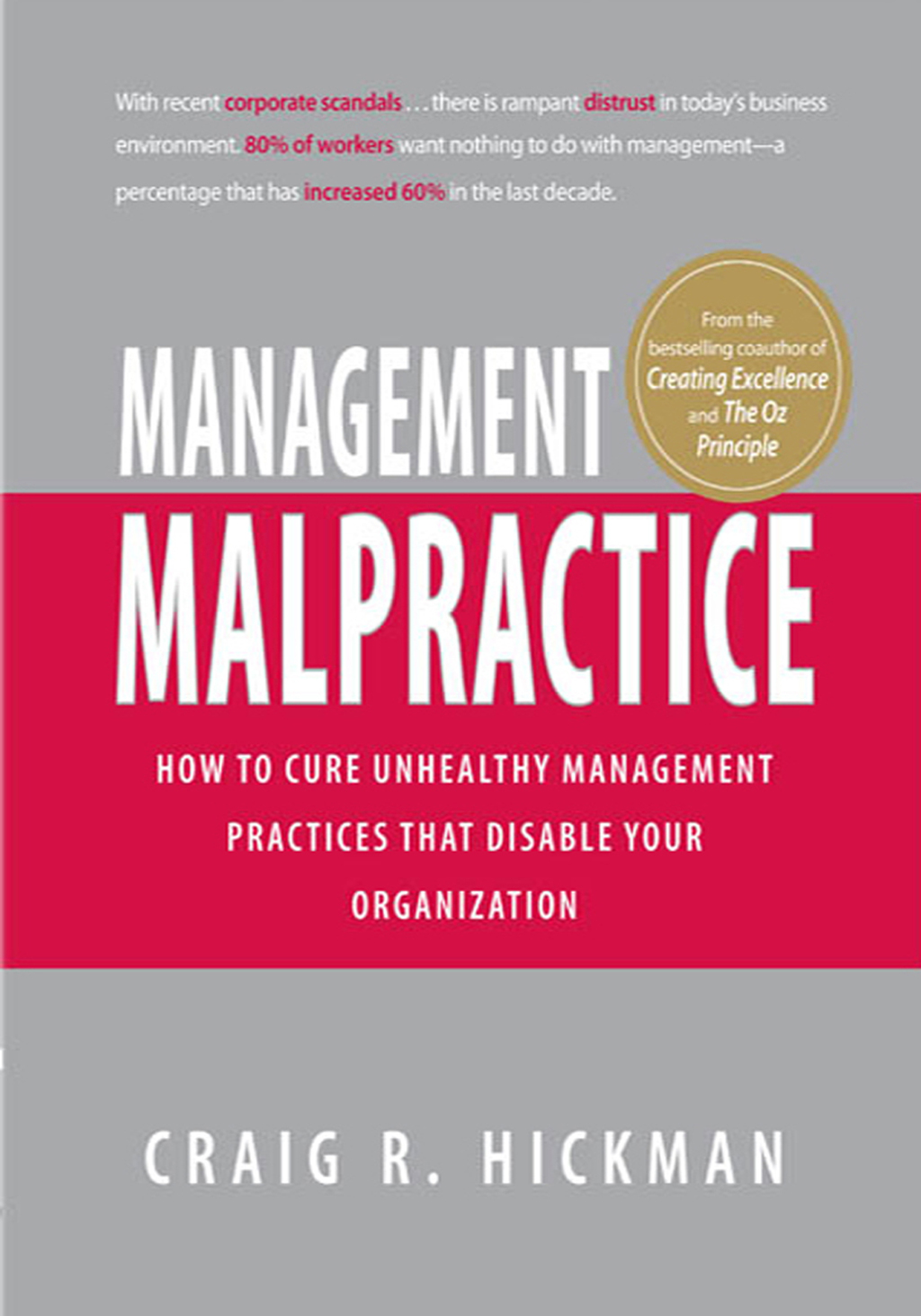Management Malpractice How to Cure Unhealthy Management Practices That Disable Your Organization - (PDF/EPUB Version)
