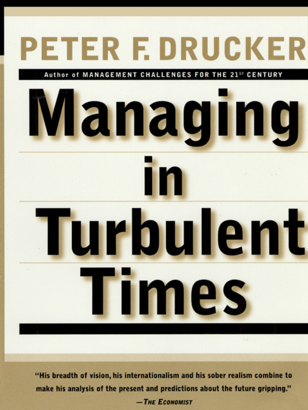 Managing In Turbulent Times - (PDF/EPUB Version)