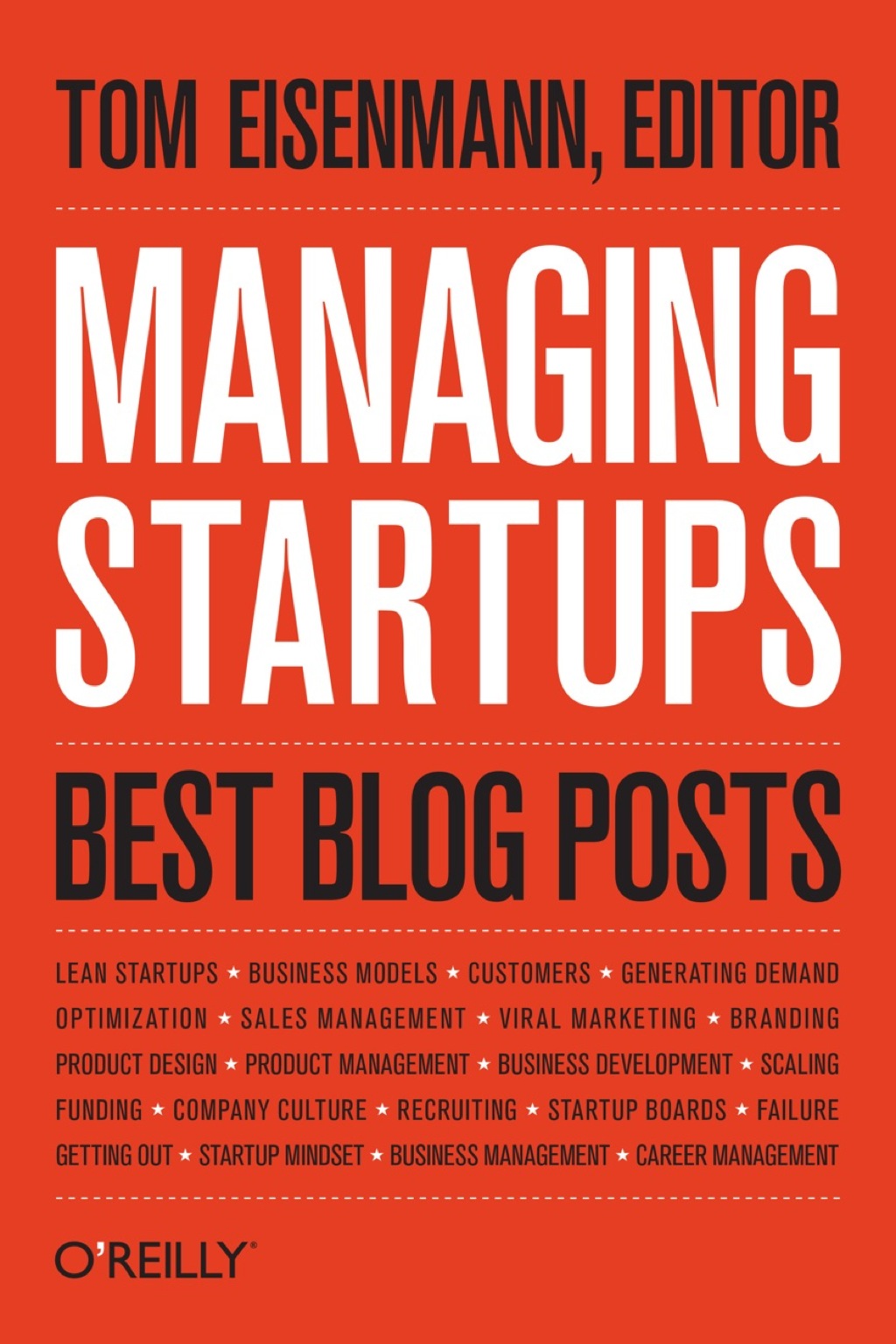 Managing Startups: Best Blog Posts 1st Edition - (PDF/EPUB Version)