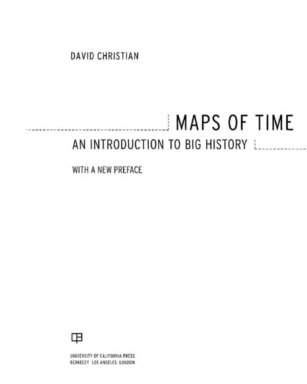 Maps of Time An Introduction to Big History 1st Edition - (PDF/EPUB Version)