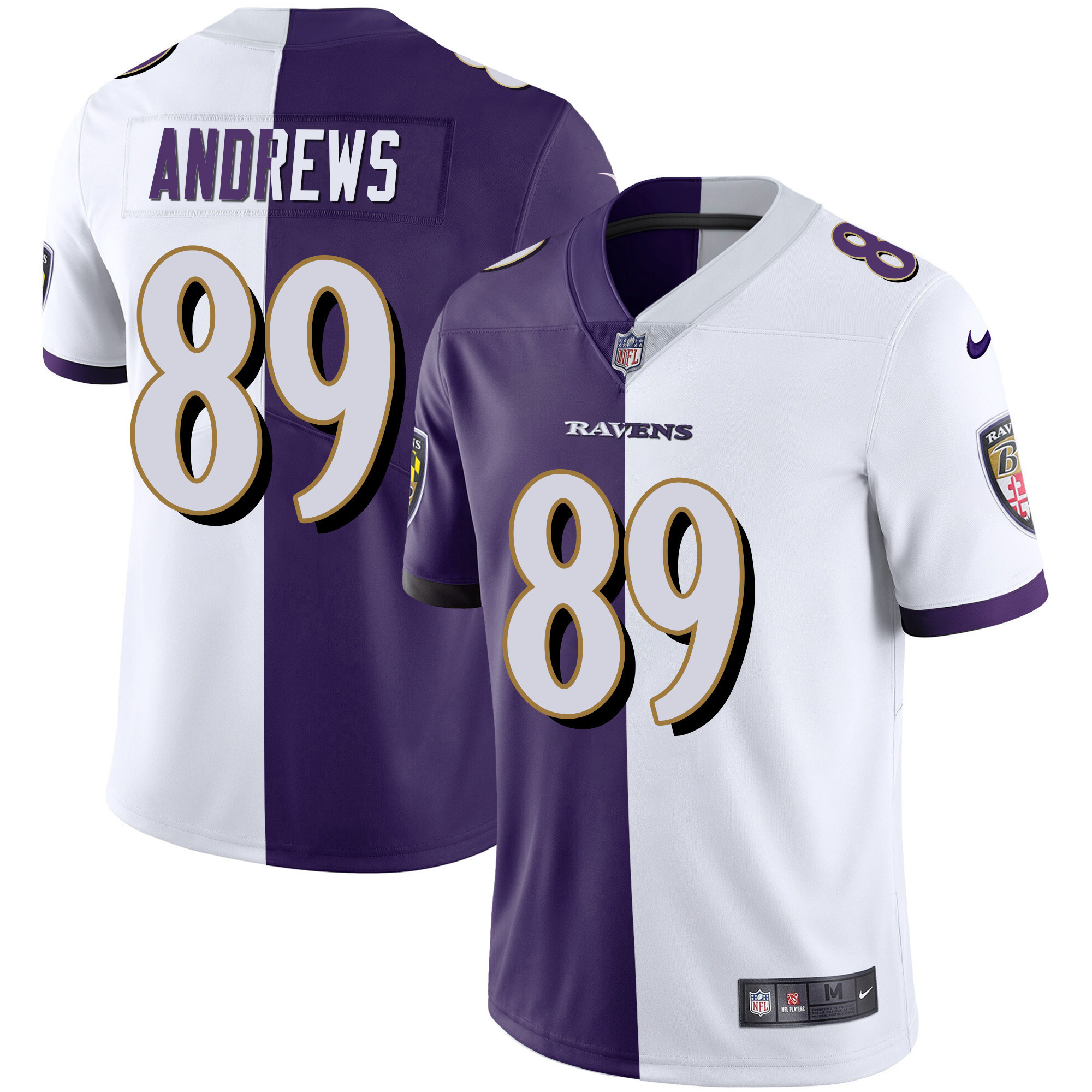 Mark Andrews Men's Baltimore Ravens Gold Vapor Split Jersey - All Stitched