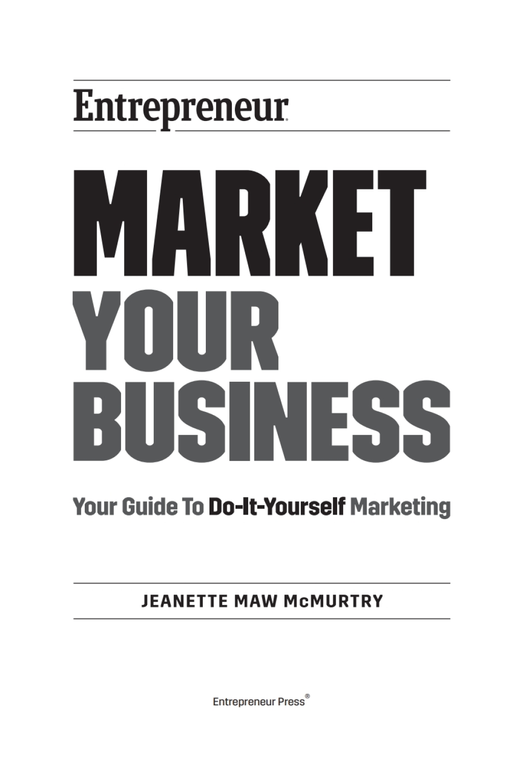 Market Your Business - (PDF/EPUB Version)