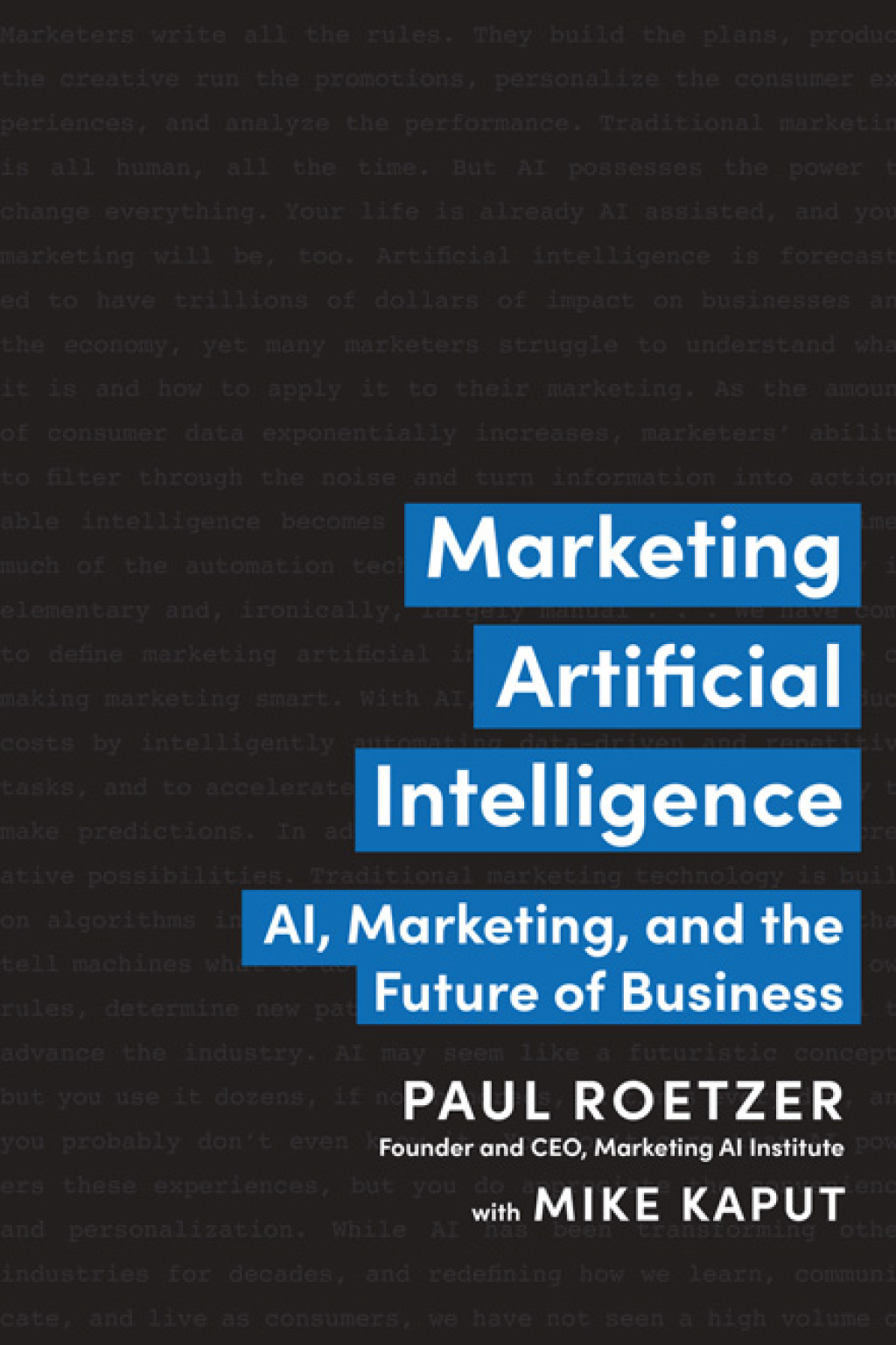 Marketing Artificial Intelligence AI, Marketing, and the Future of Business - (PDF/EPUB Version)